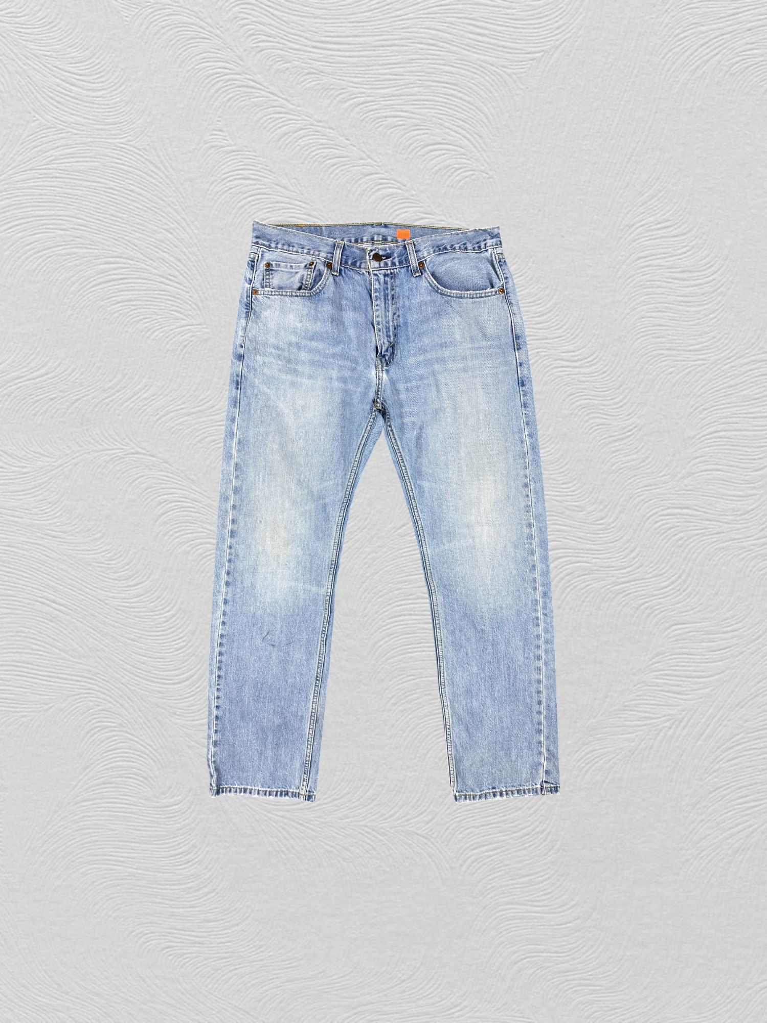 Japanese Brand Mid Blue Vintage Levi's 505 Jeans 33x29.5 Denim -SJ031 Size US 33 - 1 Thumbnail