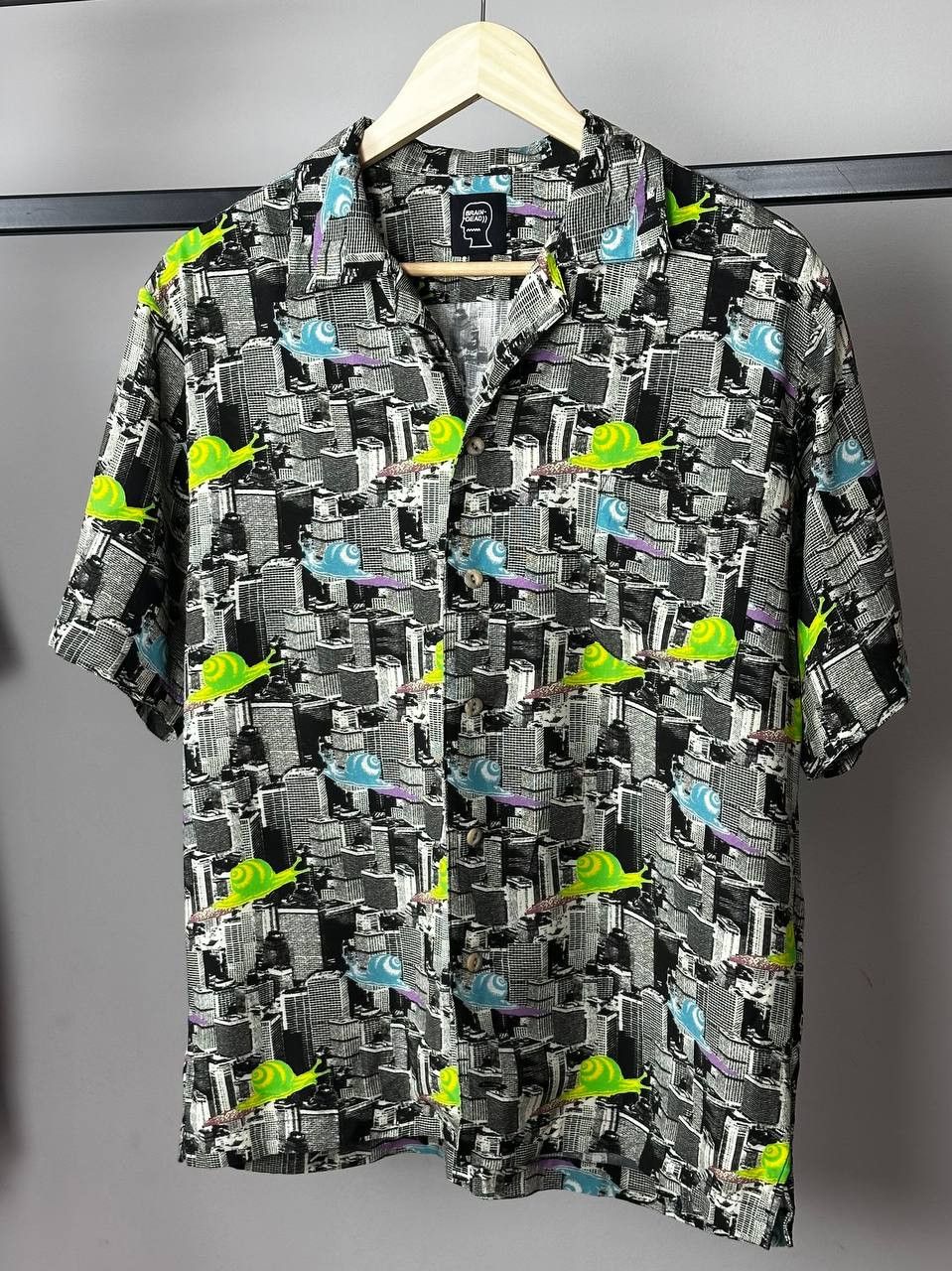 Brain Dead Brain Dead Summer Printed Viscose Short Sleeve Shirt Size US S / EU 44-46 / 1 - 1 Thumbnail
