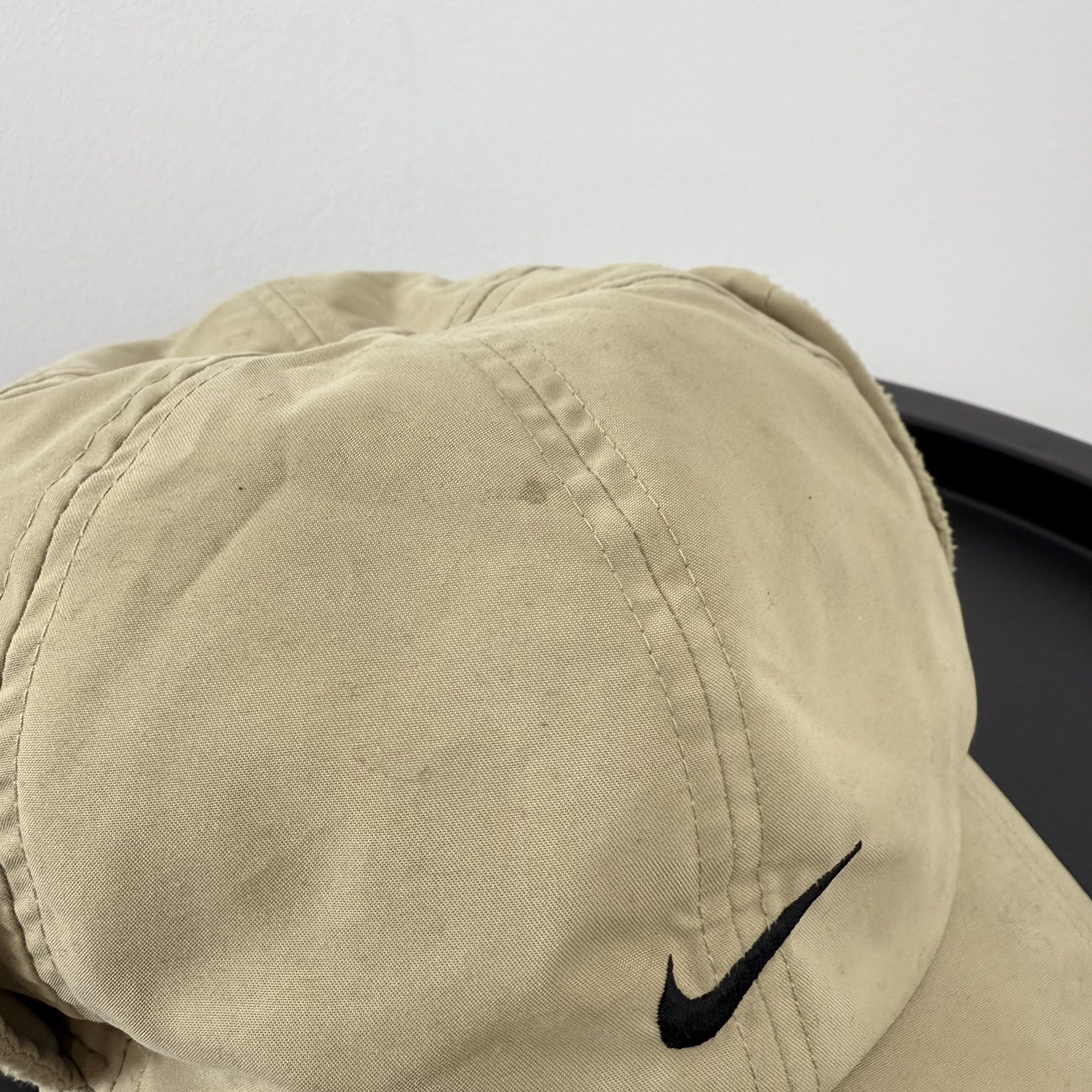 Nike Vintage Nike 90s Beige Winter Baseball Cap Hat Size ONE SIZE - 9 Thumbnail