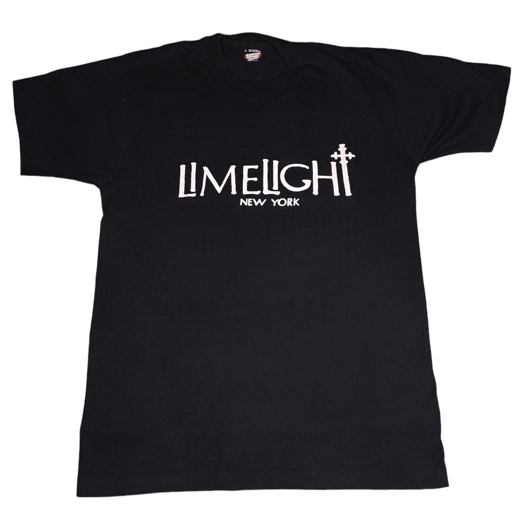 Vintage 1990 Limelight NYC New York City Night Club Tee
