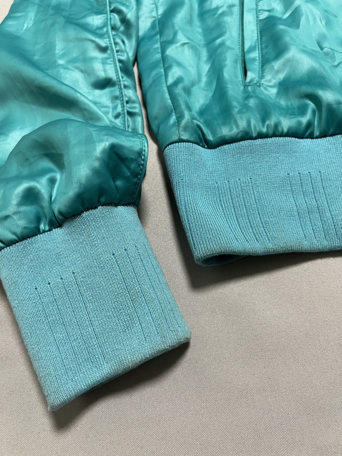 Diesel Diesel Turquoise Liquid Space Super Rare Bomber Jacket Size L / US 10 / IT 46 - 11 Thumbnail