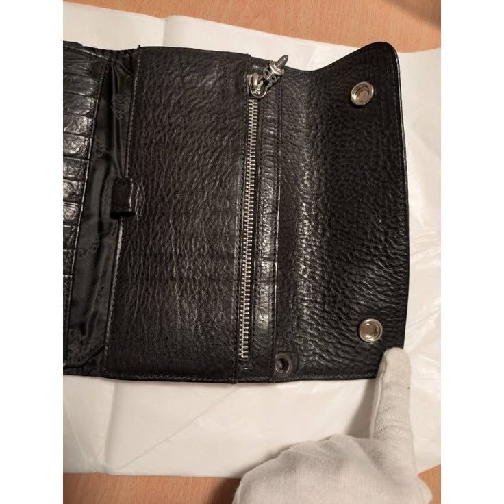 Chrome Hearts CH Alligator Wave wallet w/ Receipt Size ONE SIZE - 12 Thumbnail
