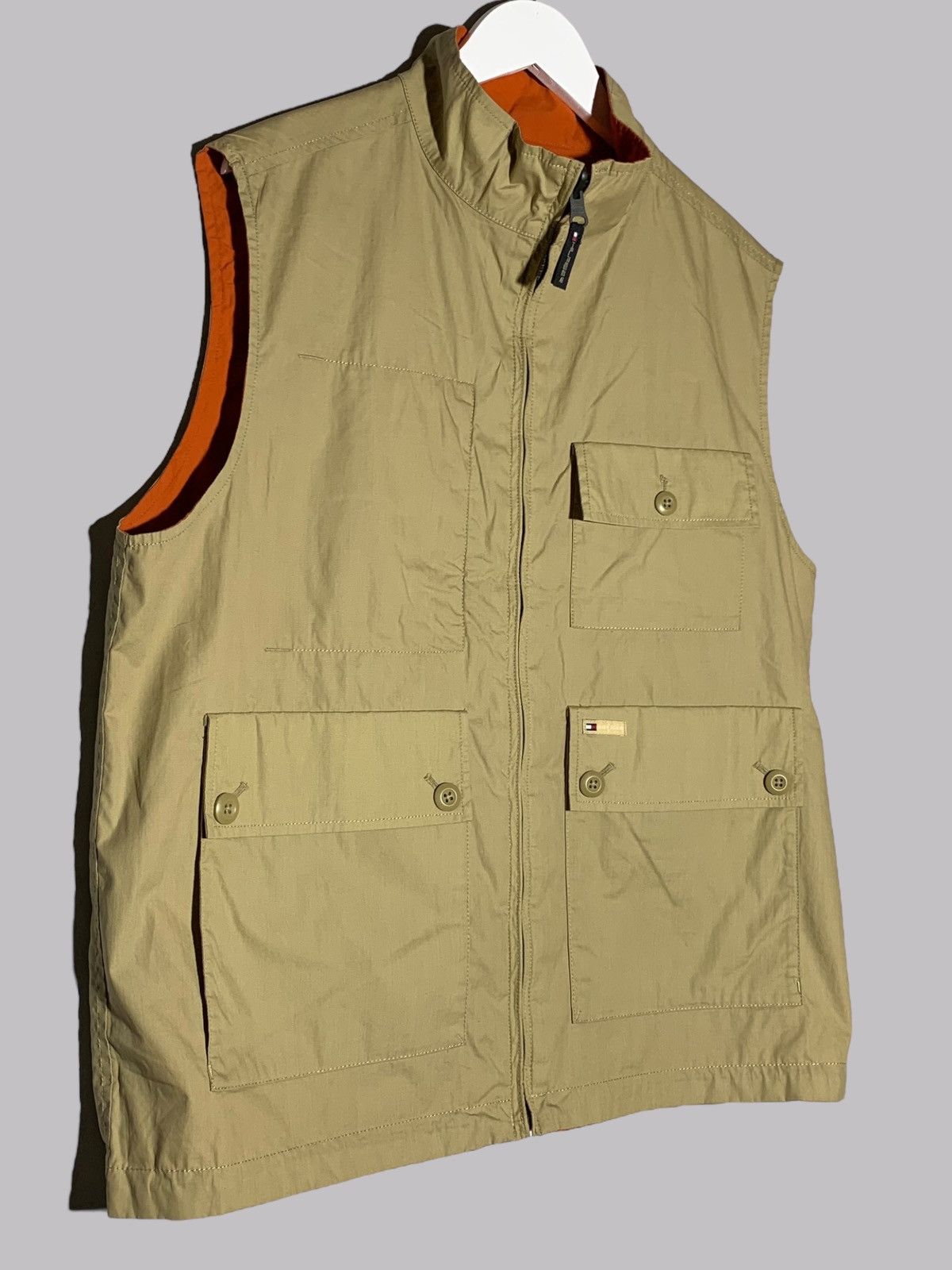 Tommy Hilfiger × Vintage Vintage Tommy Hilfiger Reversible Vest Size US M / EU 48-50 / 2 - 13 Thumbnail