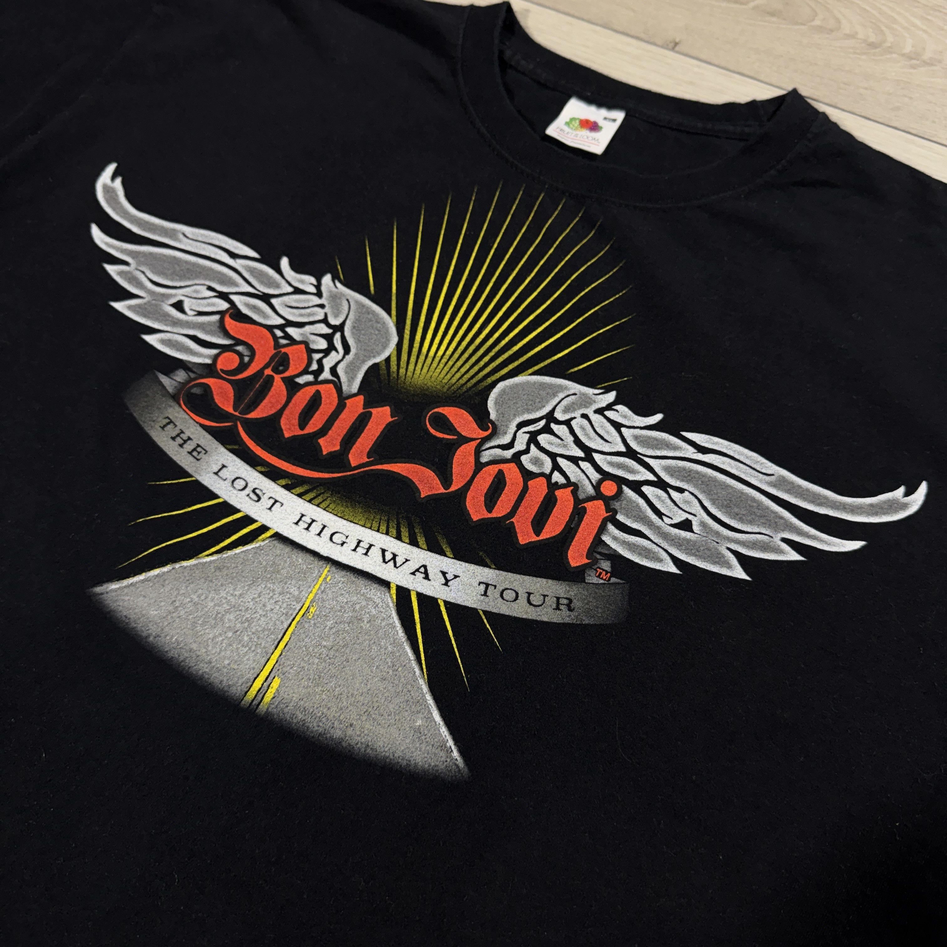 Bon Jovi Vintage Bon Jovi "The Lost Highway Tour" 2007 Shirt Size XL Size US XL / EU 56 / 4 - 4 Thumbnail
