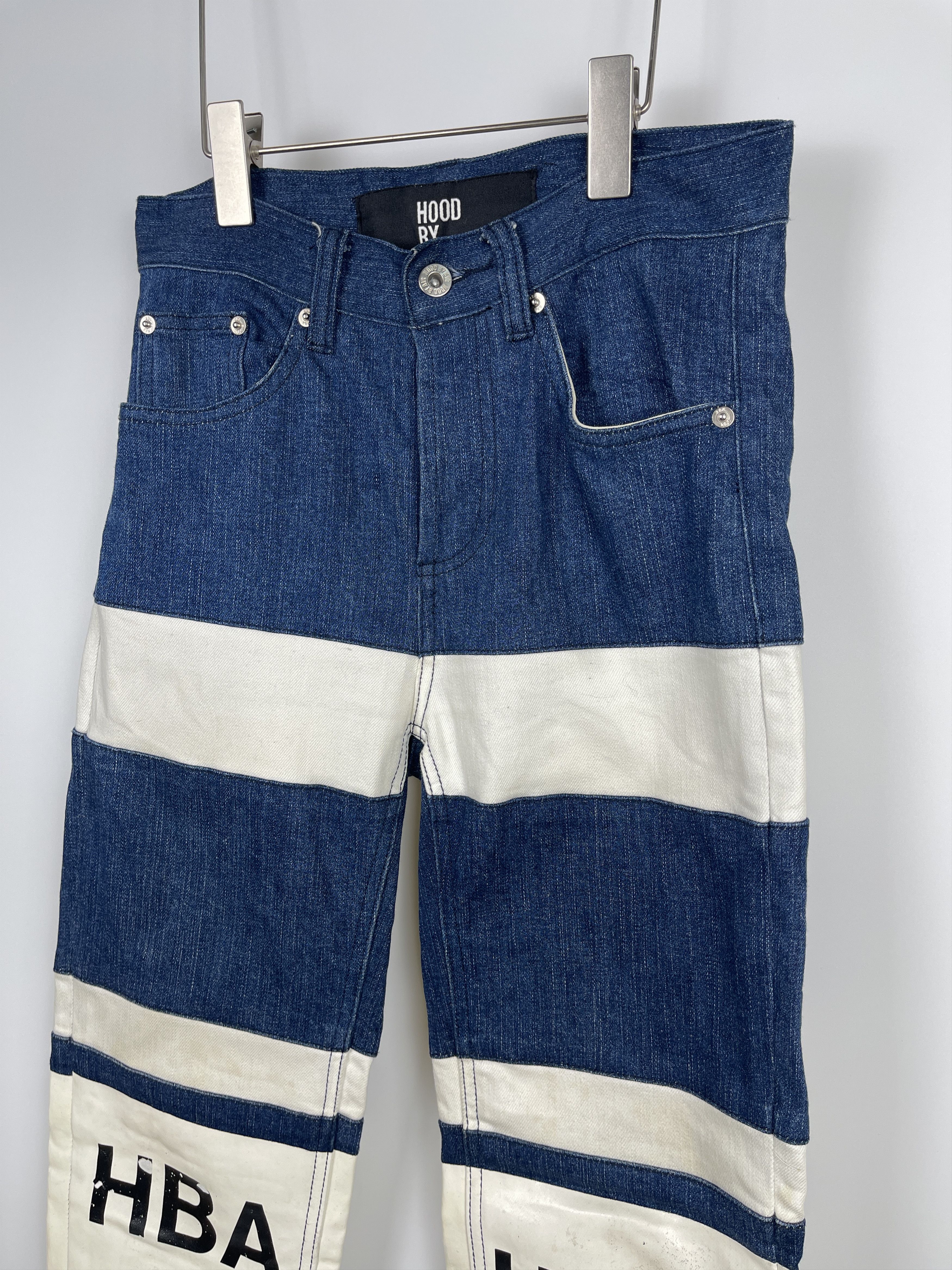Hood By Air Hood By Air S/S2015 Striped Denim Pants Size US 28 / EU 44 - 9 Thumbnail