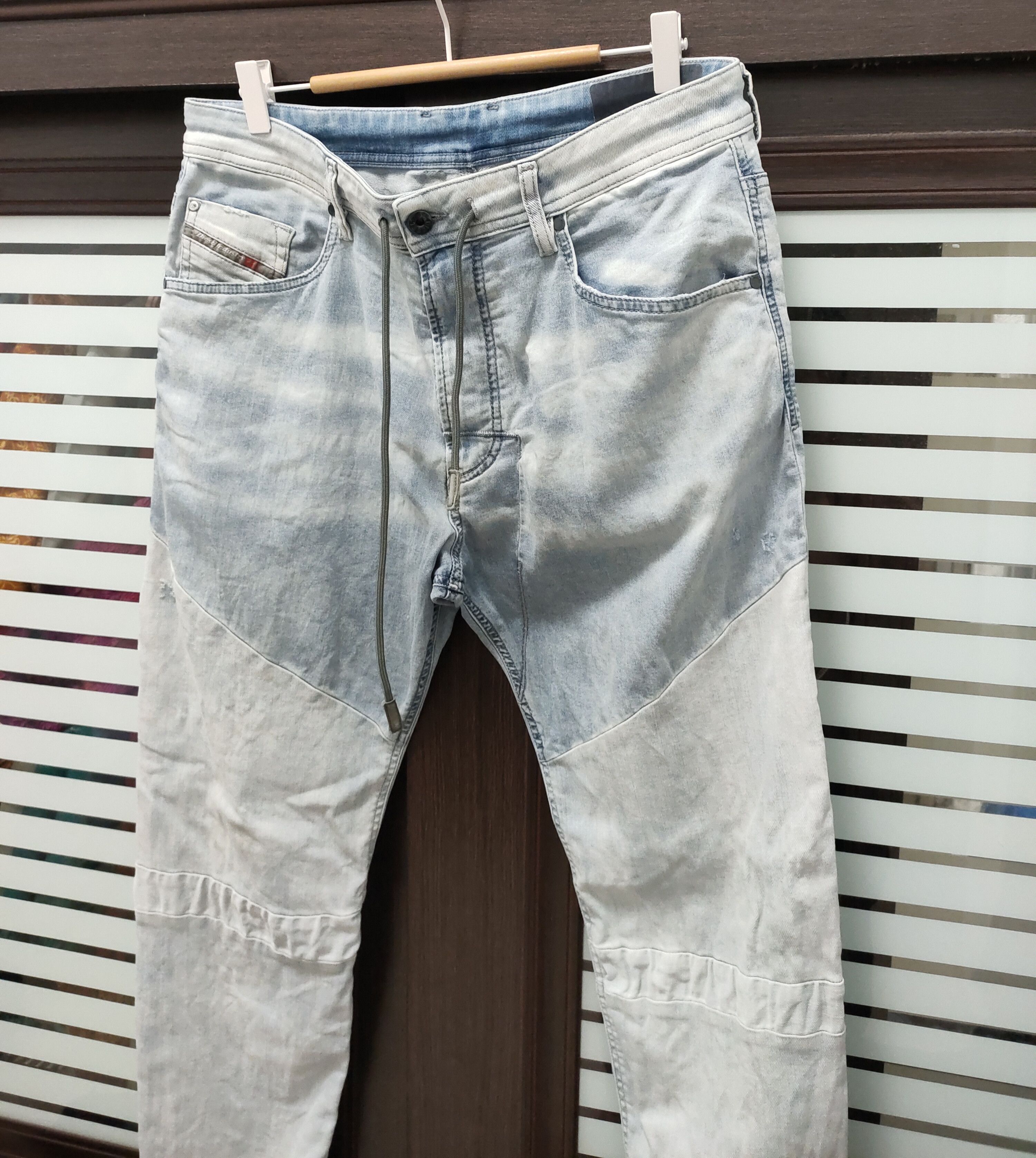 Diesel 💥Diesel Industry Denim + Sweatpants💥 Size US 35 - 3 Thumbnail