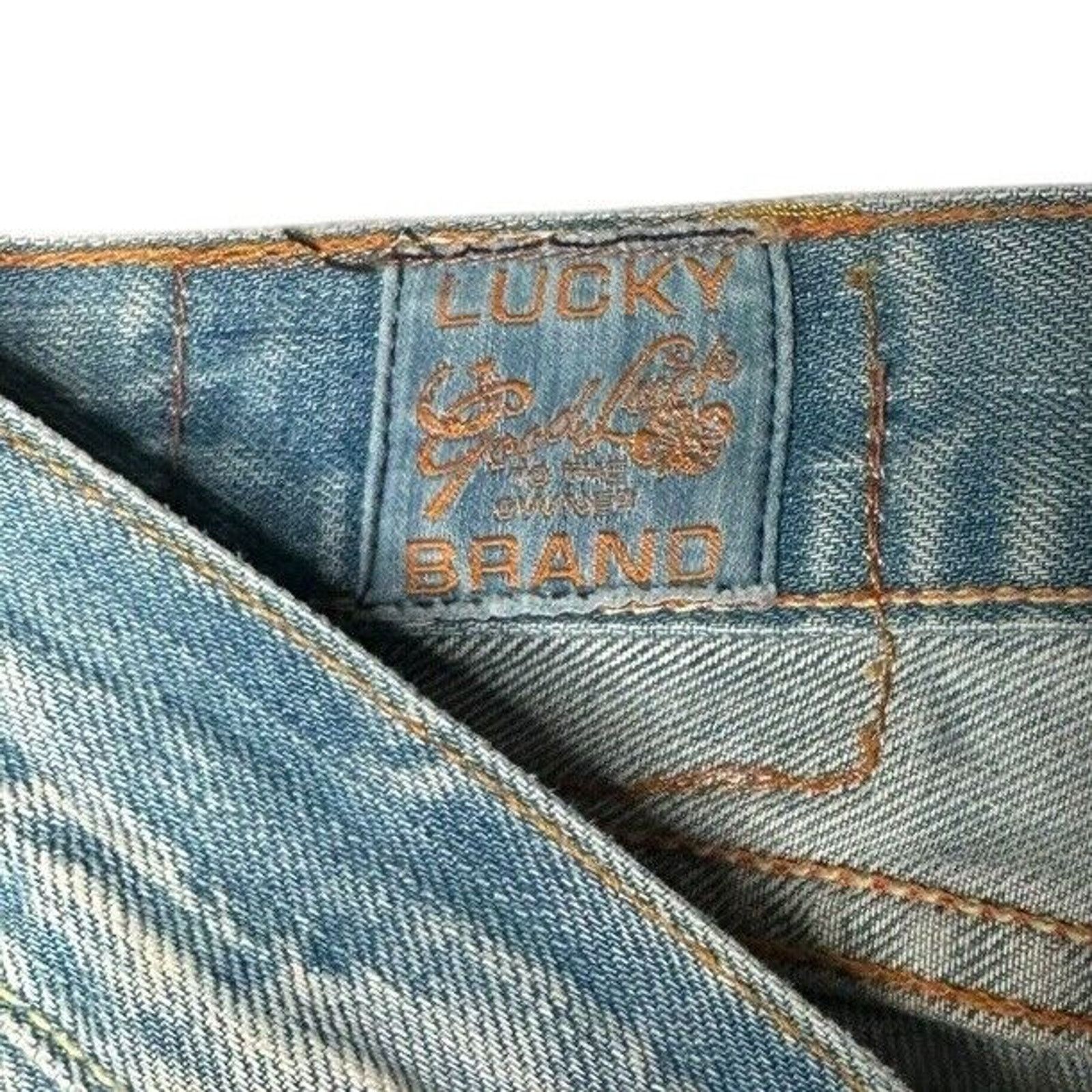 Lucky Brand NEW Lucky Brand Maci Dream Crop Low Rise Capri Jeans 14/32 Size 36" / US 14 / IT 50 - 5 Thumbnail