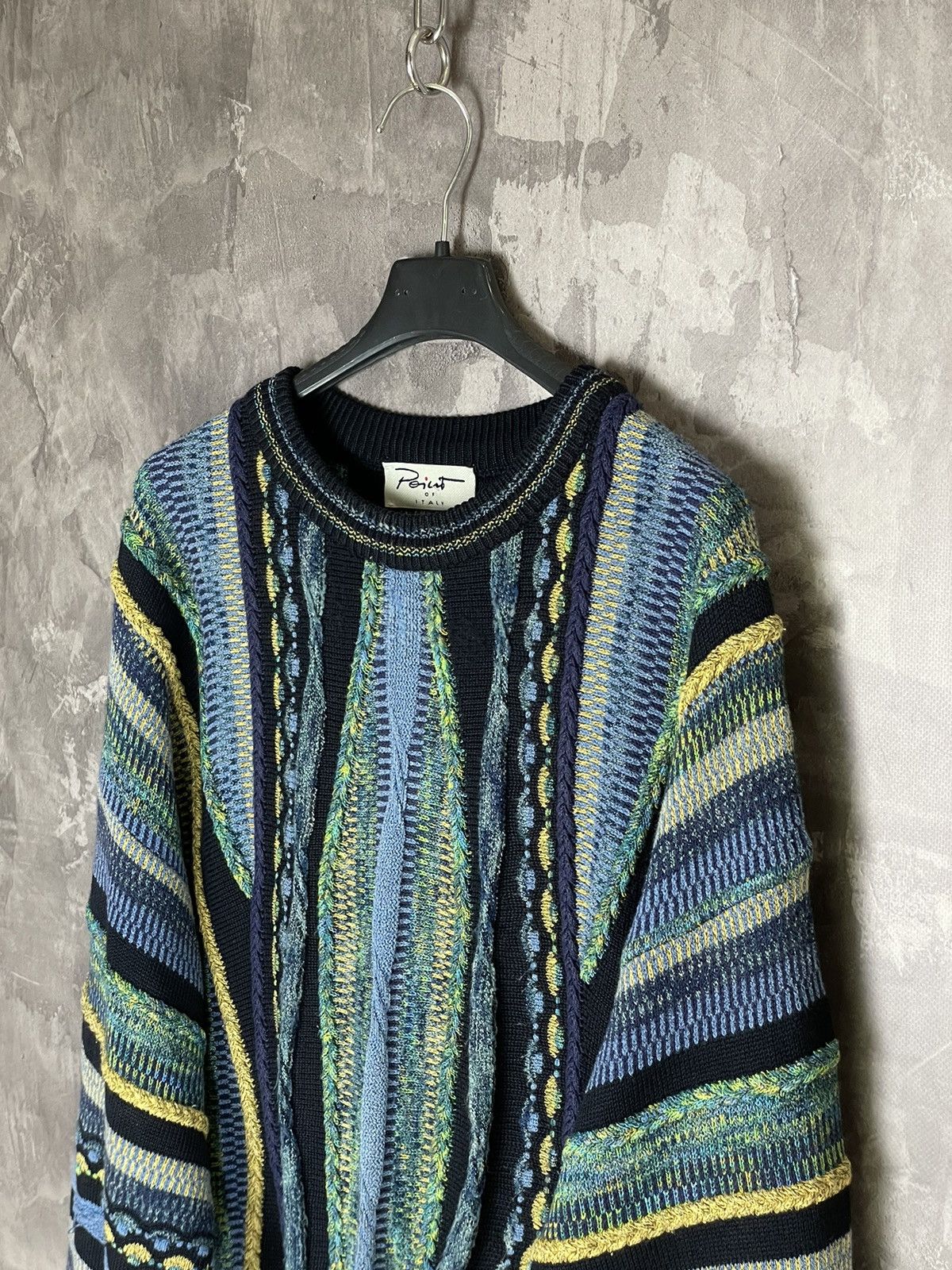 Other Vintage Coogi style y2k hype streetwear style sweater Size US L / EU 52-54 / 3 - 7 Thumbnail