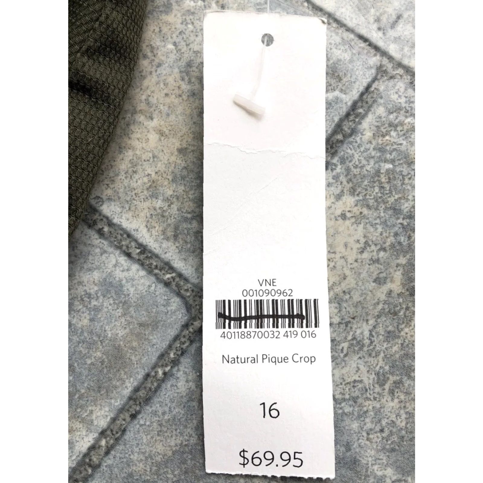 Coldwater Creek Coldwater Creek Pants Women's 16 Green Cropped Pique Natural Fit NWT Casual Business Formal Travel Size 38" / US 16 / IT 52 - 4 Thumbnail