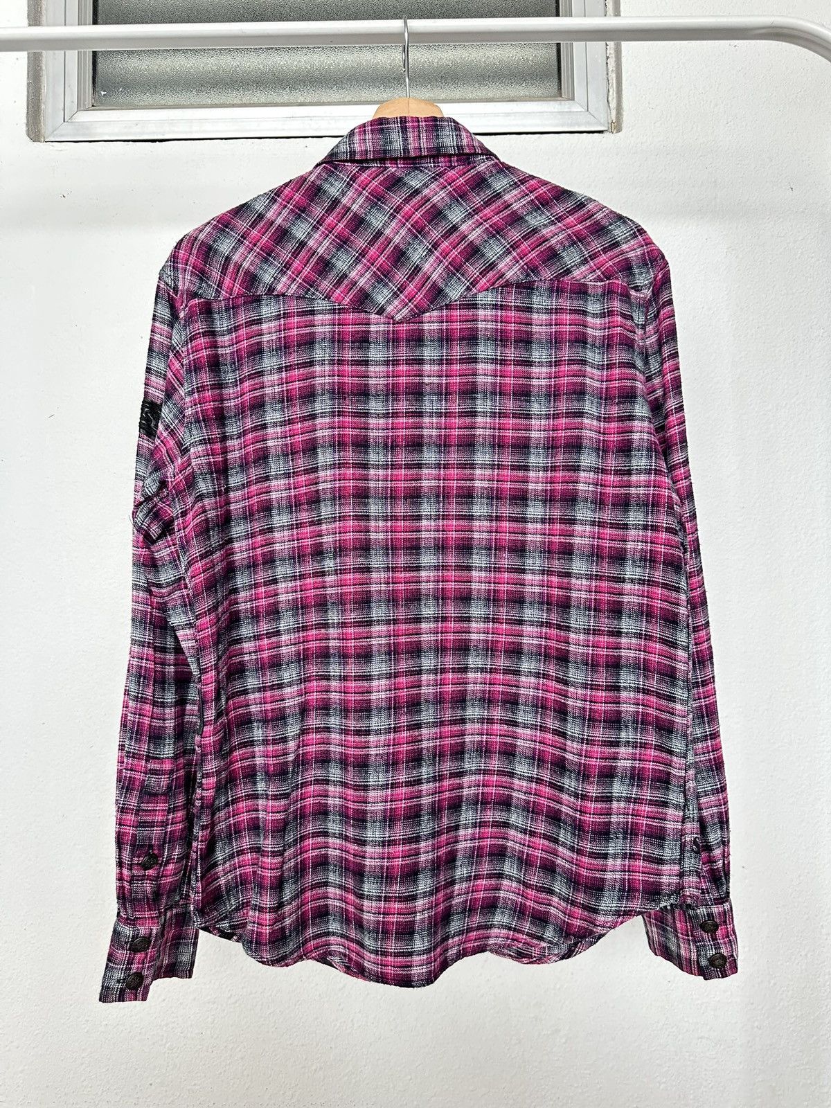 If Six Was Nine J-Rock - Ivanhoe flannel poem shirt / LGB if six was nine Size US M / EU 48-50 / 2 - 7 Thumbnail