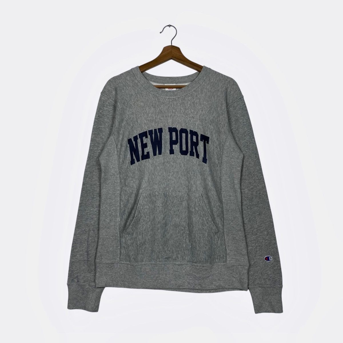 Vtg Champion Reverse Weave x Rageblue New Port Sweatshirt