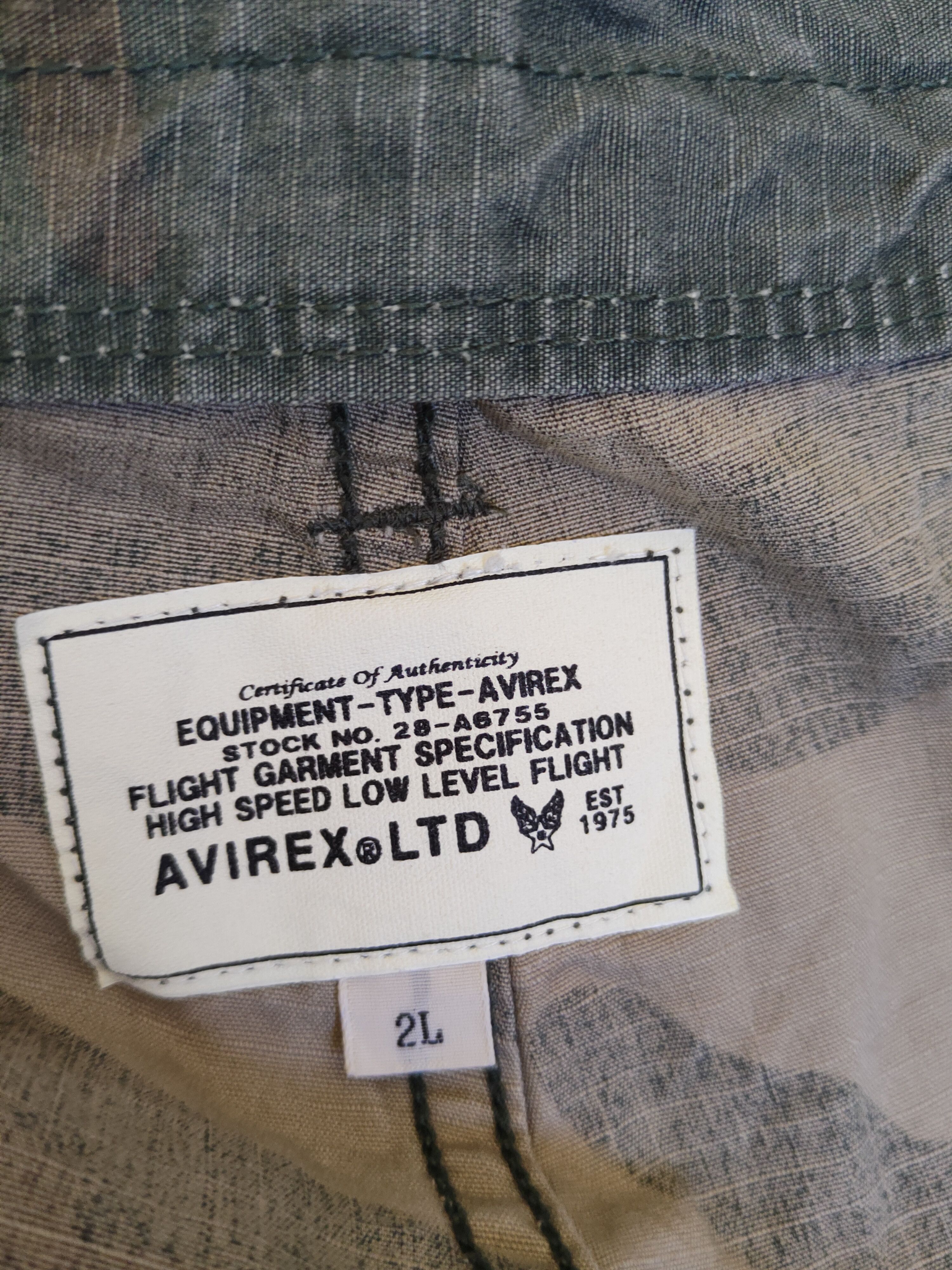 Avirex Avirex Camouflage Multipocket Tactical Cargo Pants #S1752 Size US 33 - 15 Thumbnail
