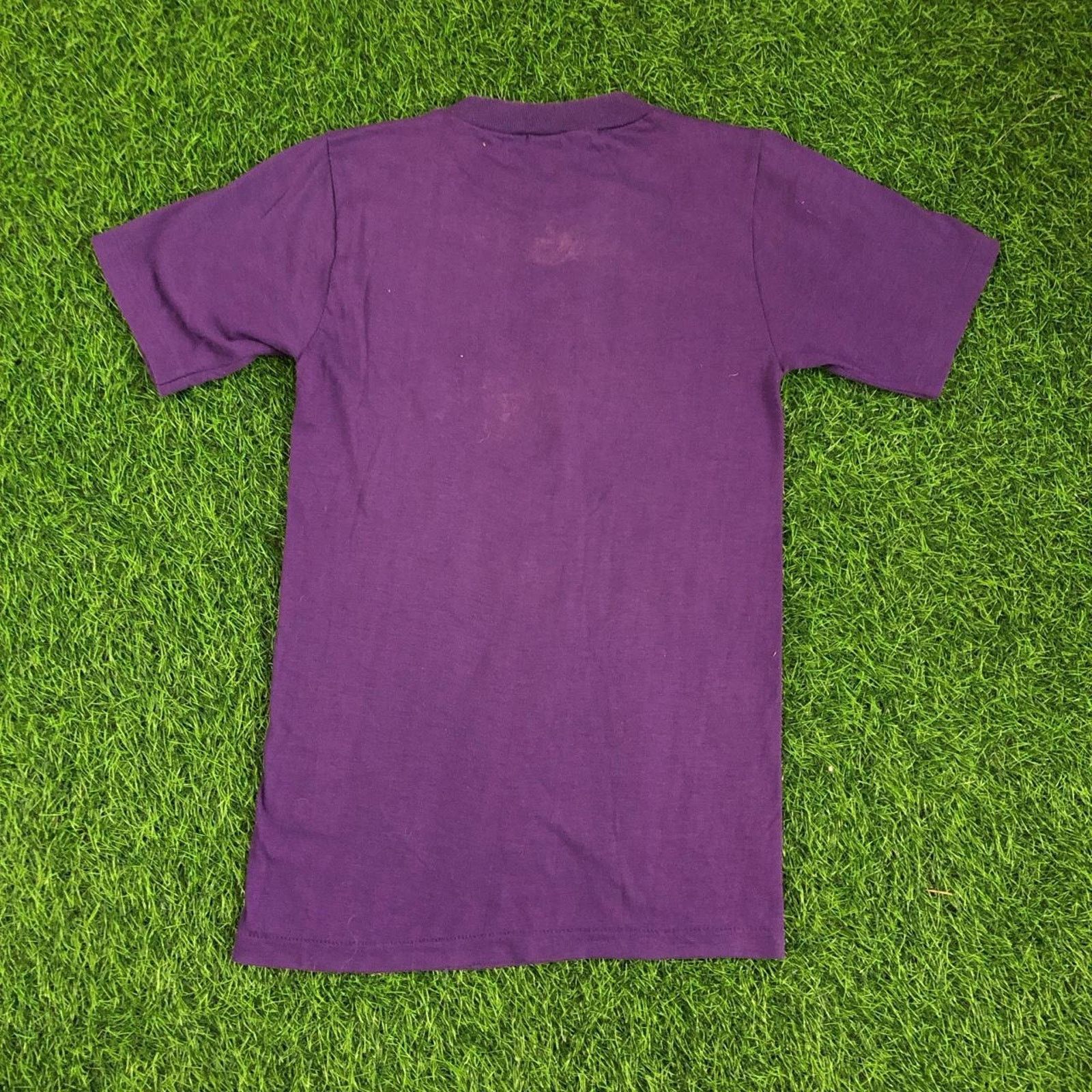 Artek Purple USAF Chanute AFB Illinois Eagle Graphic Tee Size US S / EU 44-46 / 1 - 2 Thumbnail