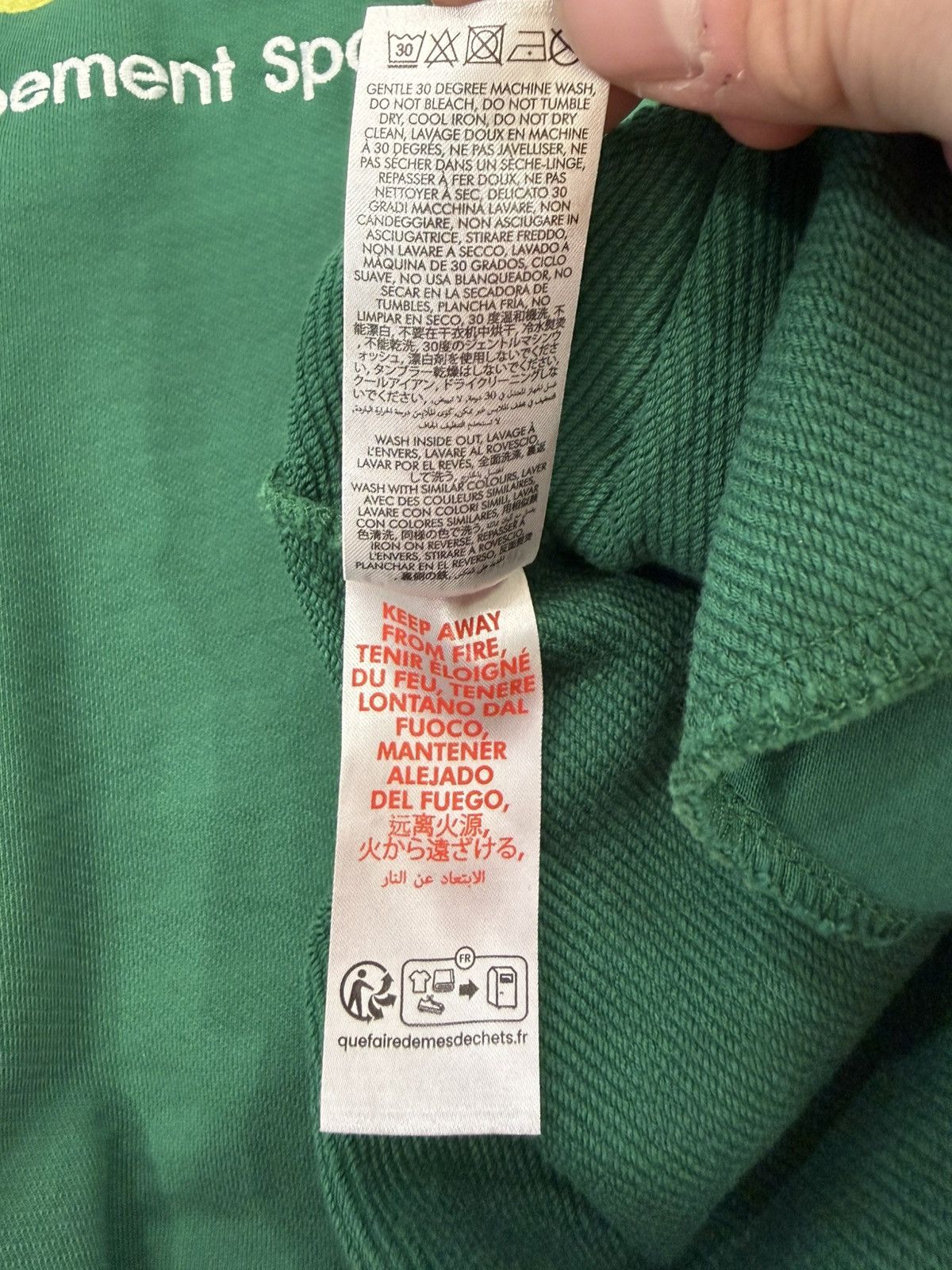 Casablanca Casablanca Green Tennis SweatSuit Size US XXL / EU 58 / 5 - 17 Thumbnail