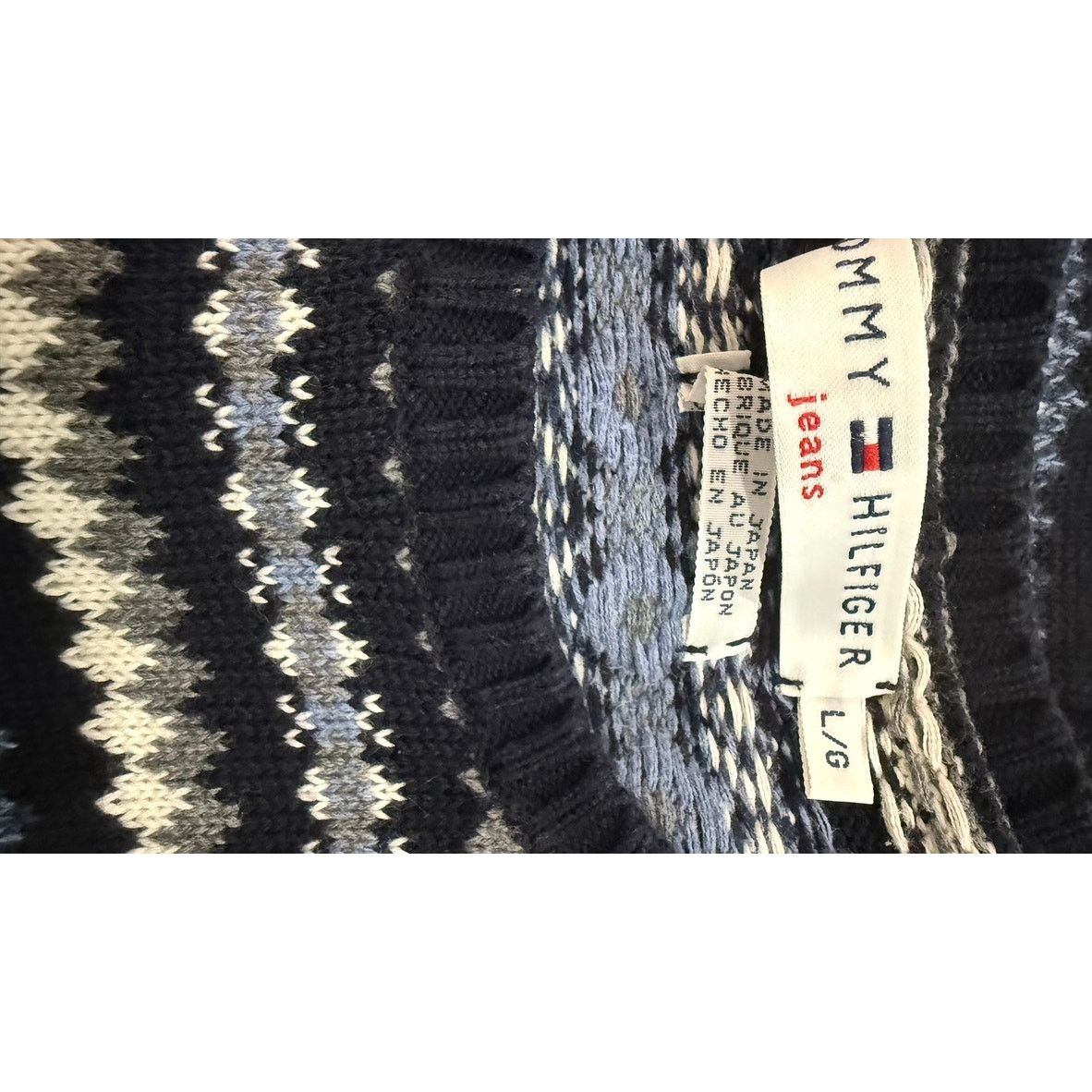 Tommy Hilfiger Tommy Hilfiger Men's Large Multicolor Crew Neck Sweater Size US L / EU 52-54 / 3 - 5 Thumbnail
