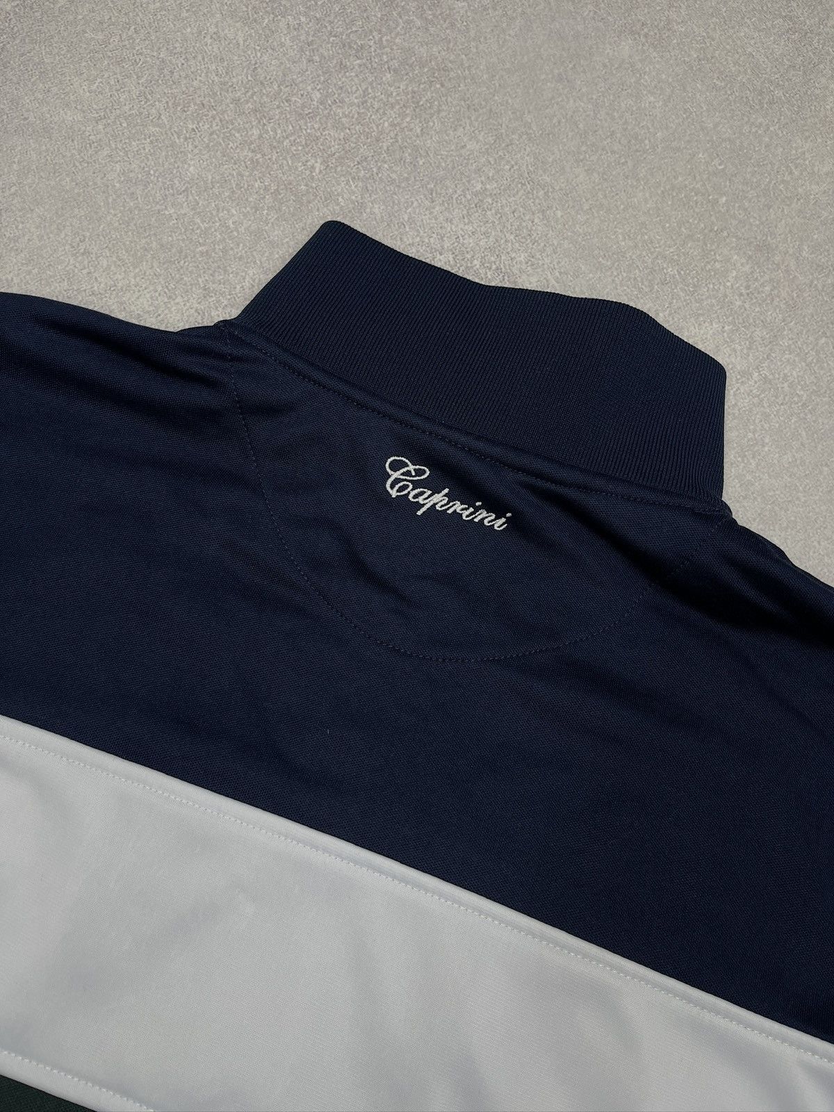 Ellesse Ellesse Caprini Track Jacket Colorblock Navy/Green Size US M / EU 48-50 / 2 - 9 Thumbnail