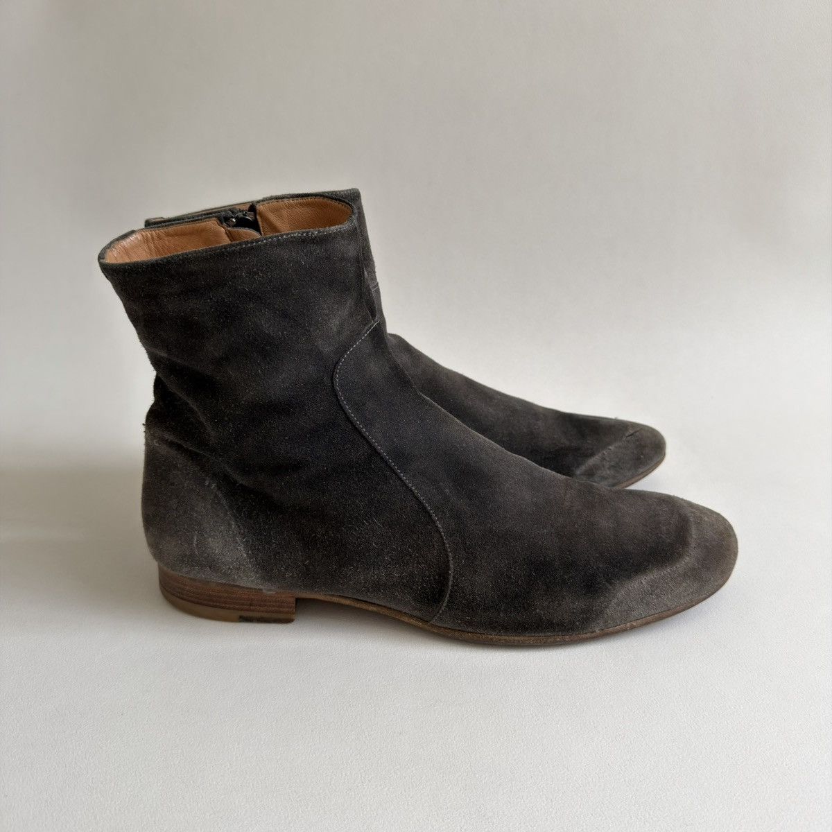 Maison Margiela S/S 08 ‘Deconstructed’ Suede Boots Size US 10 / EU 43 - 8 Thumbnail
