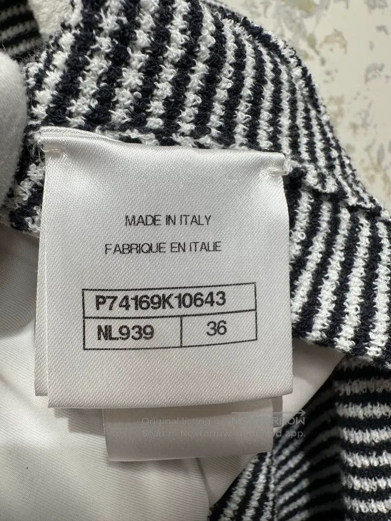 Chanel Chanel 23 Early Spring Vacation Series Black and White Str Size XS / US 0-2 / IT 36-38 - 4 Thumbnail