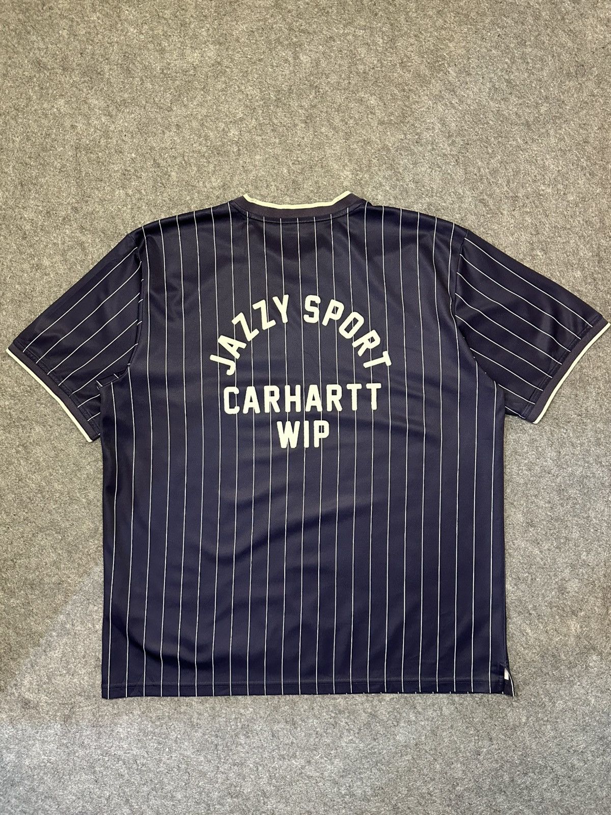 Carhartt Carhartt WIP x Relevant Parties Jazzy Sport pinstripe jersey Size US L / EU 52-54 / 3 - 3 Thumbnail