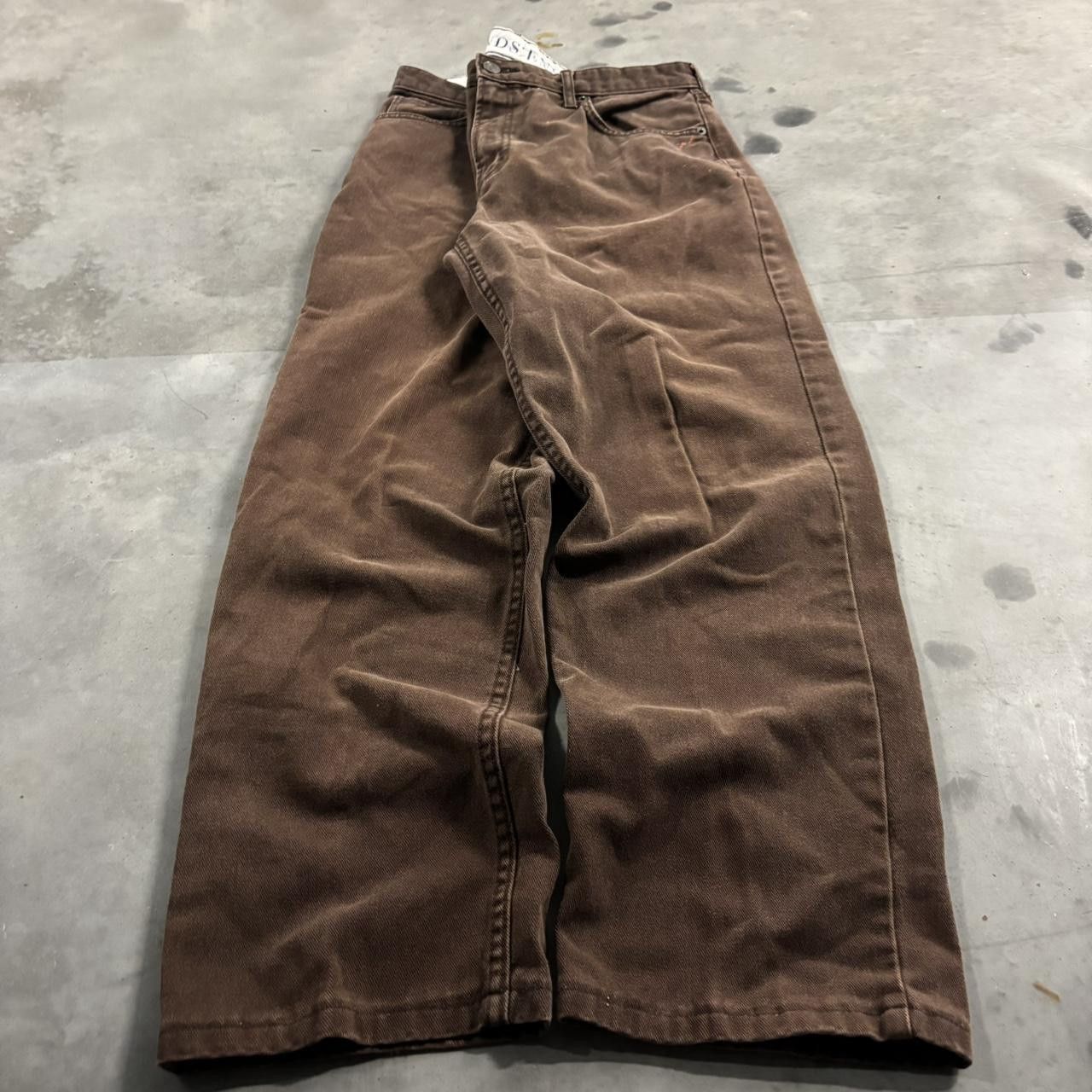 Vintage Crazy Vintage Y2K/2000s Brown Essential Denim Jeans! 36x30 Size US 36 / EU 52 - 3 Thumbnail