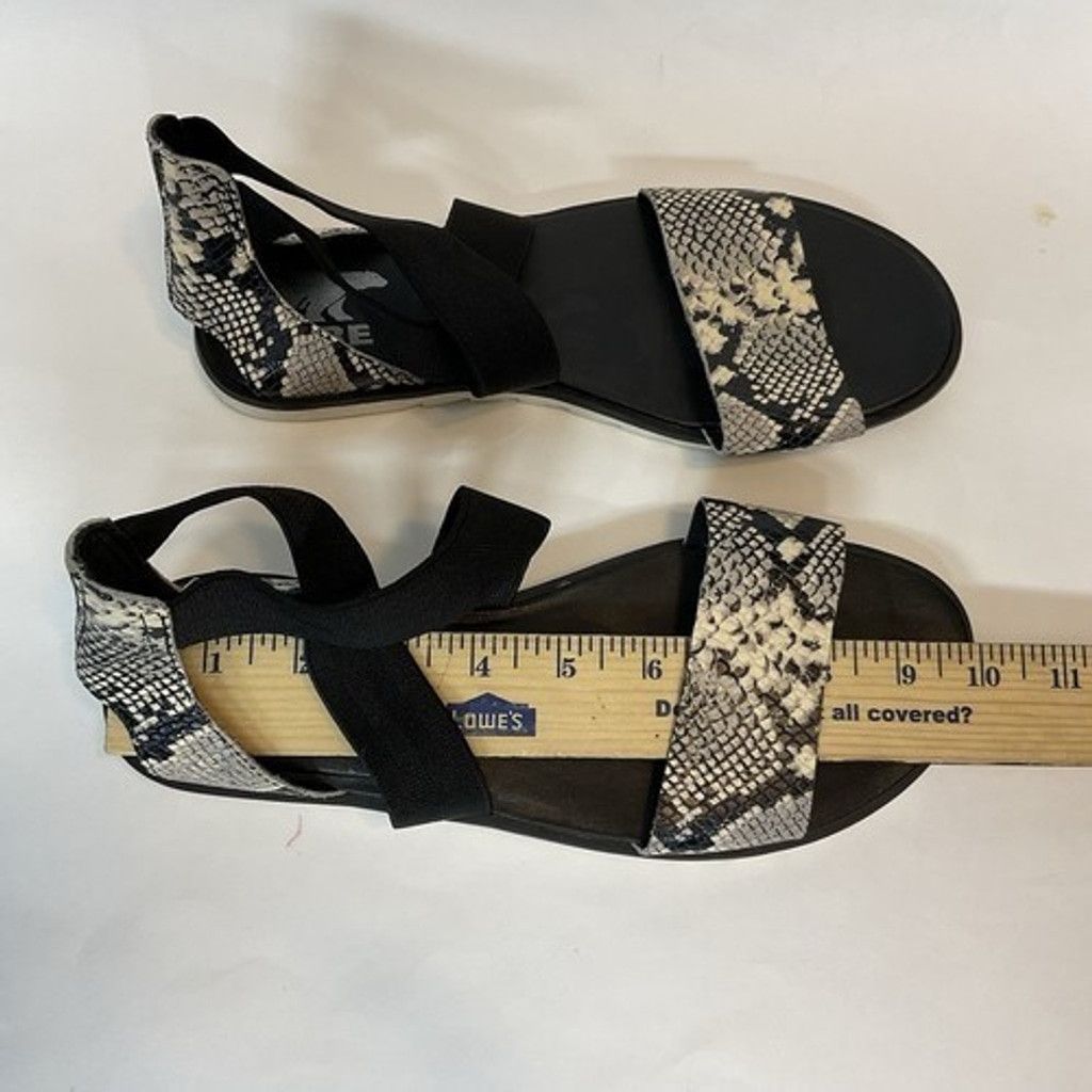 SOREL Sorel Ella Il SnakePrint Strappy Gladiator Sandals Women 7.5 Size US 7.5 / IT 37.5 - 4 Thumbnail