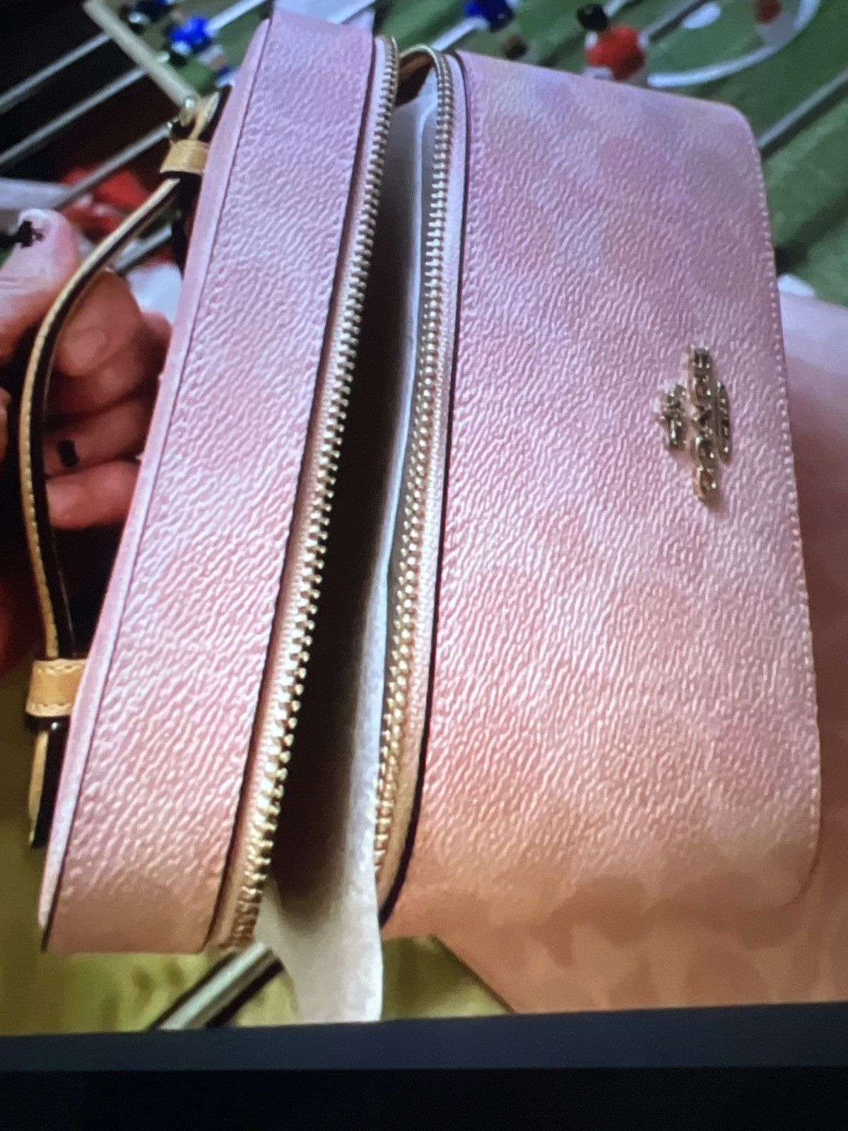 Coach Coach powder pink cosmetic bag case organizer 5 str seller Size ONE SIZE - 3 Thumbnail