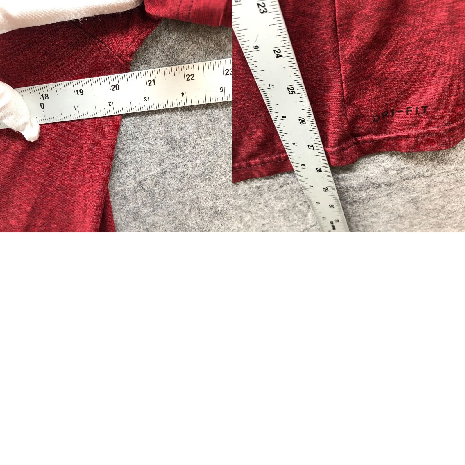 Nike Nike Dri-Fit T Shirt Mens M Red Heather Short Sleeve Crewneck Active Athletic Size US M / EU 48-50 / 2 - 8 Thumbnail