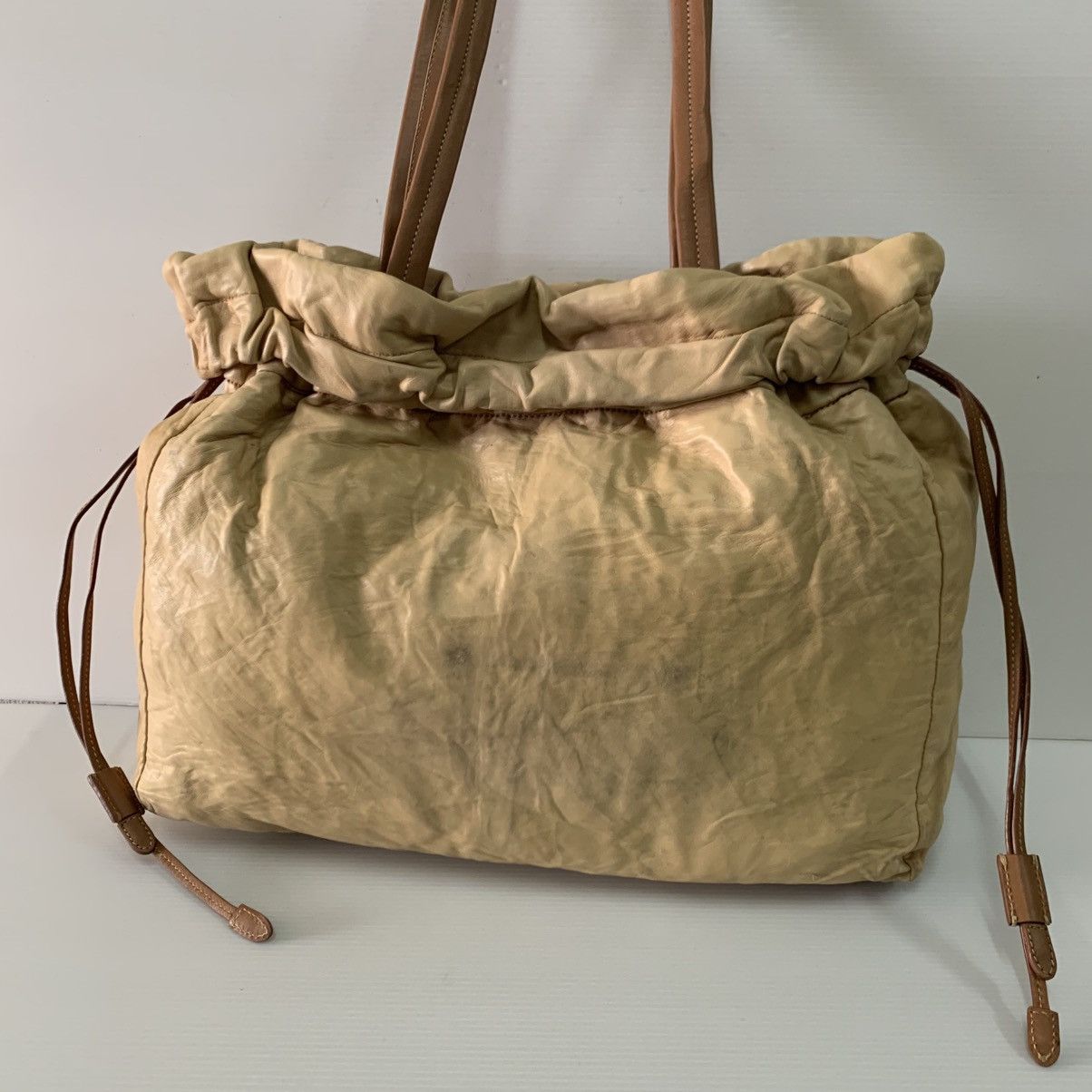 Prada Prada Leather Shoulder Bag Size ONE SIZE - 2 Thumbnail