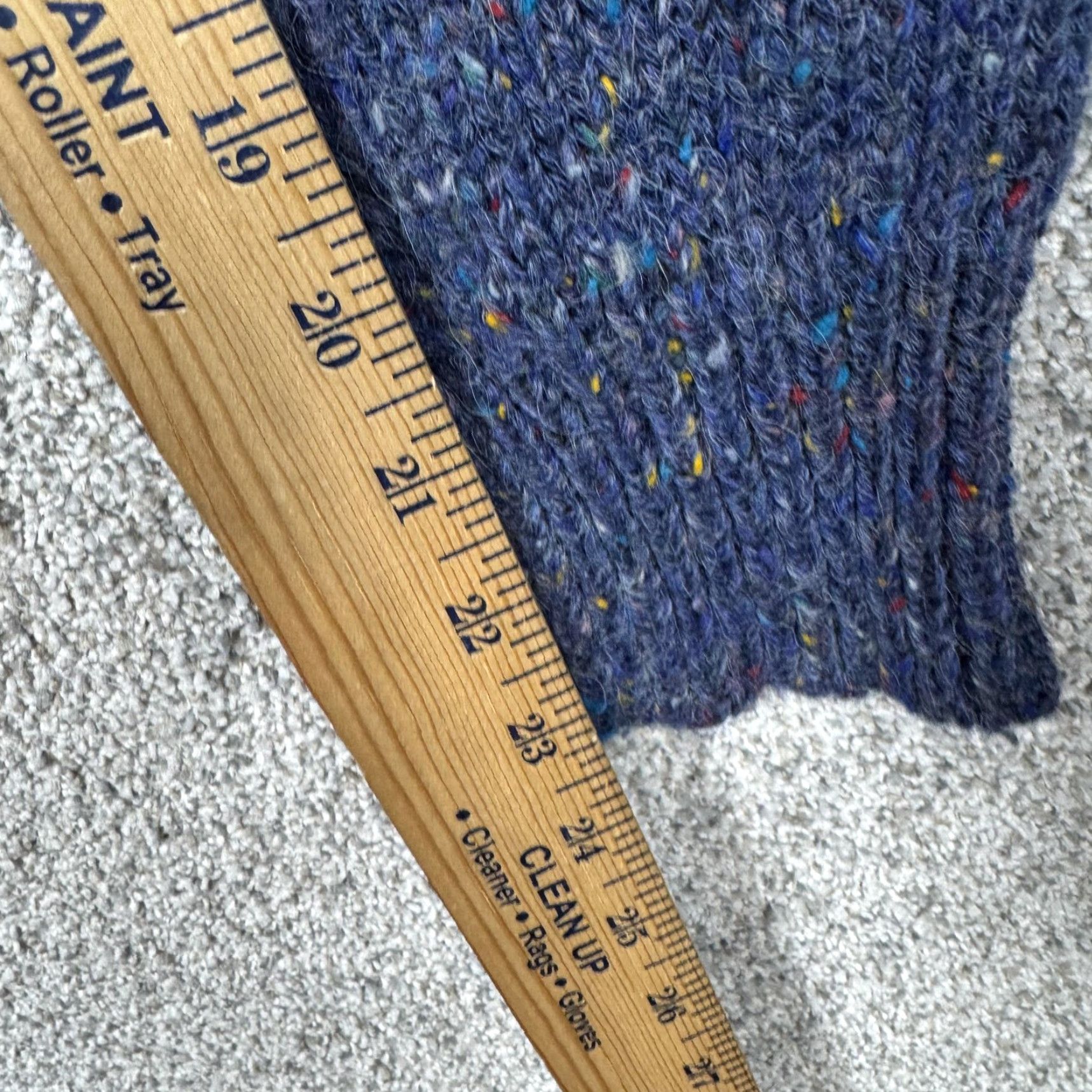 Vintage VINTAGE Brian MacNeil Sweater L Mens Crew Knit Argyle Diamond Blue Wool Mohair Acrylic Nylon Light Academia 80s 90s Size US L / EU 52-54 / 3 - 5 Thumbnail