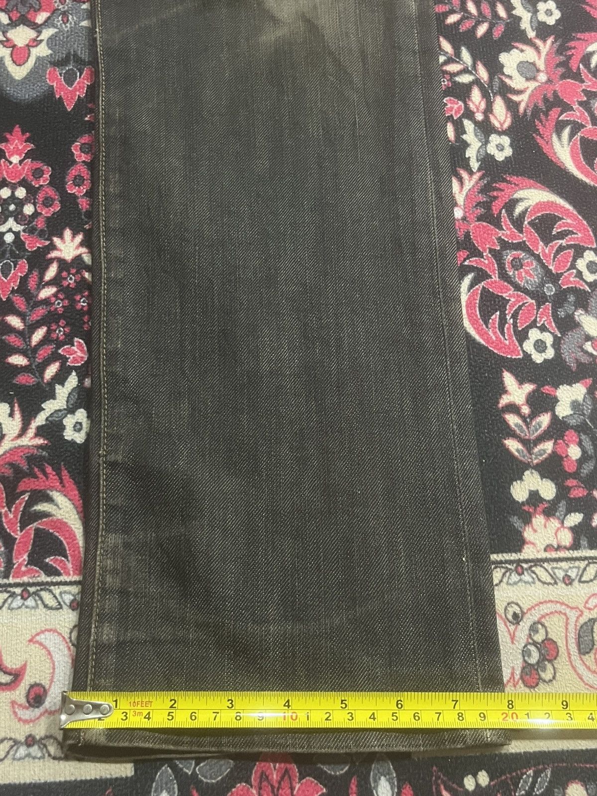 Kapital Japanese Back Number Rusty Wash Tight Straight Selvedge Jean Size US 32 / EU 48 - 17 Thumbnail