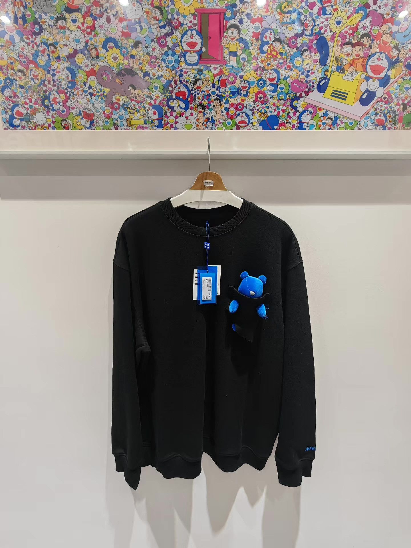 Ader Error Ader Error Teddy Bear Doll Crew Neck Sweatshirt Q15 Size US L / EU 52-54 / 3 - 1 Thumbnail