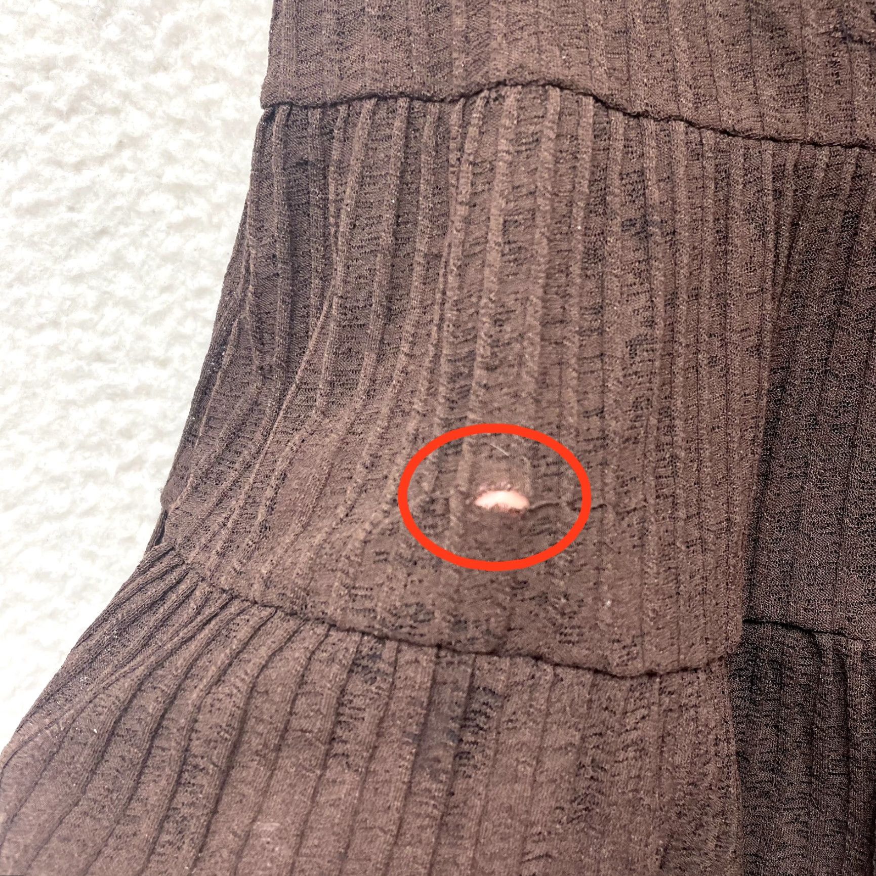 Vintage VINTAGE Y2K Mini Skirt Brown Pleated Coquette Boho Fairy Whimsigoth L Womens Size 36" / US 14 / IT 50 - 6 Thumbnail