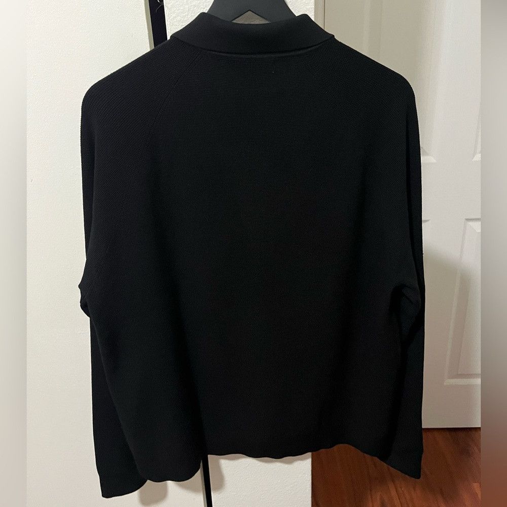 Zara Zara Men Textured Knit Polo Cardigan Size US M / EU 48-50 / 2 - 3 Thumbnail
