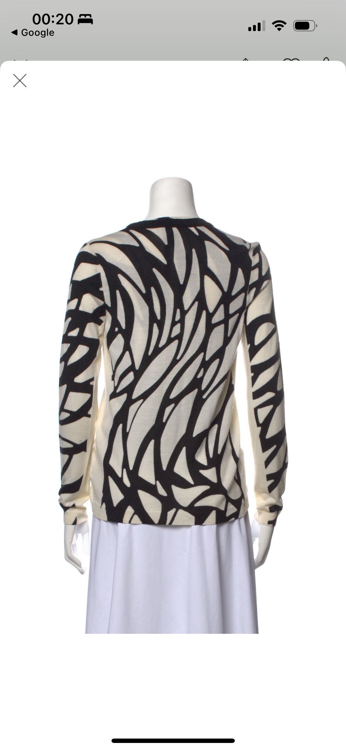 Escada Escape virgin wool cardigan Size S / US 4 / IT 40 - 10 Thumbnail