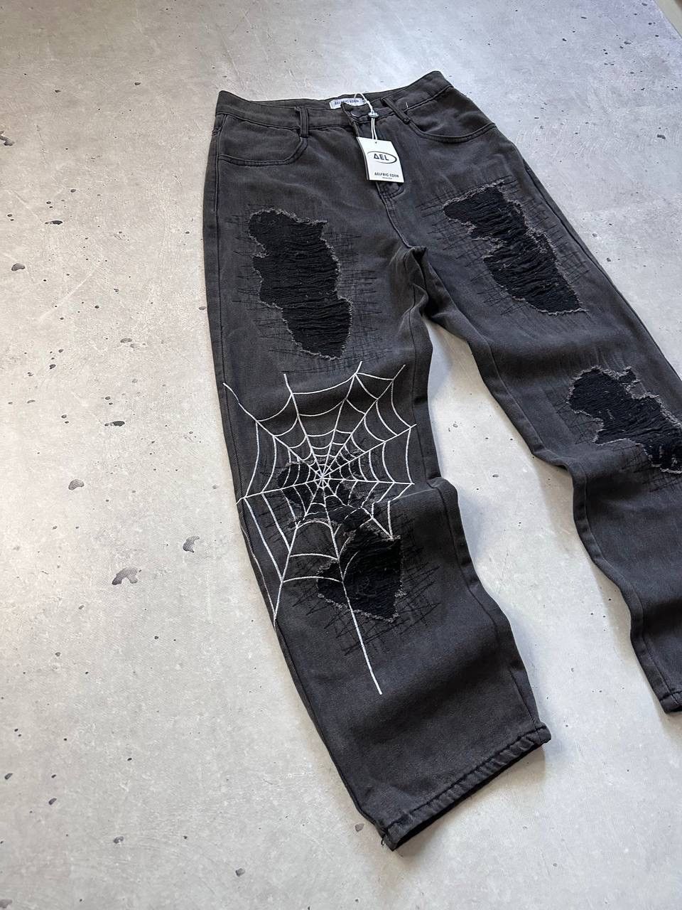 Spyder Aelfric Eden Spider Logo Jeans Opium Y2K Pants SK8 Size US 30 / EU 46 - 2 Thumbnail