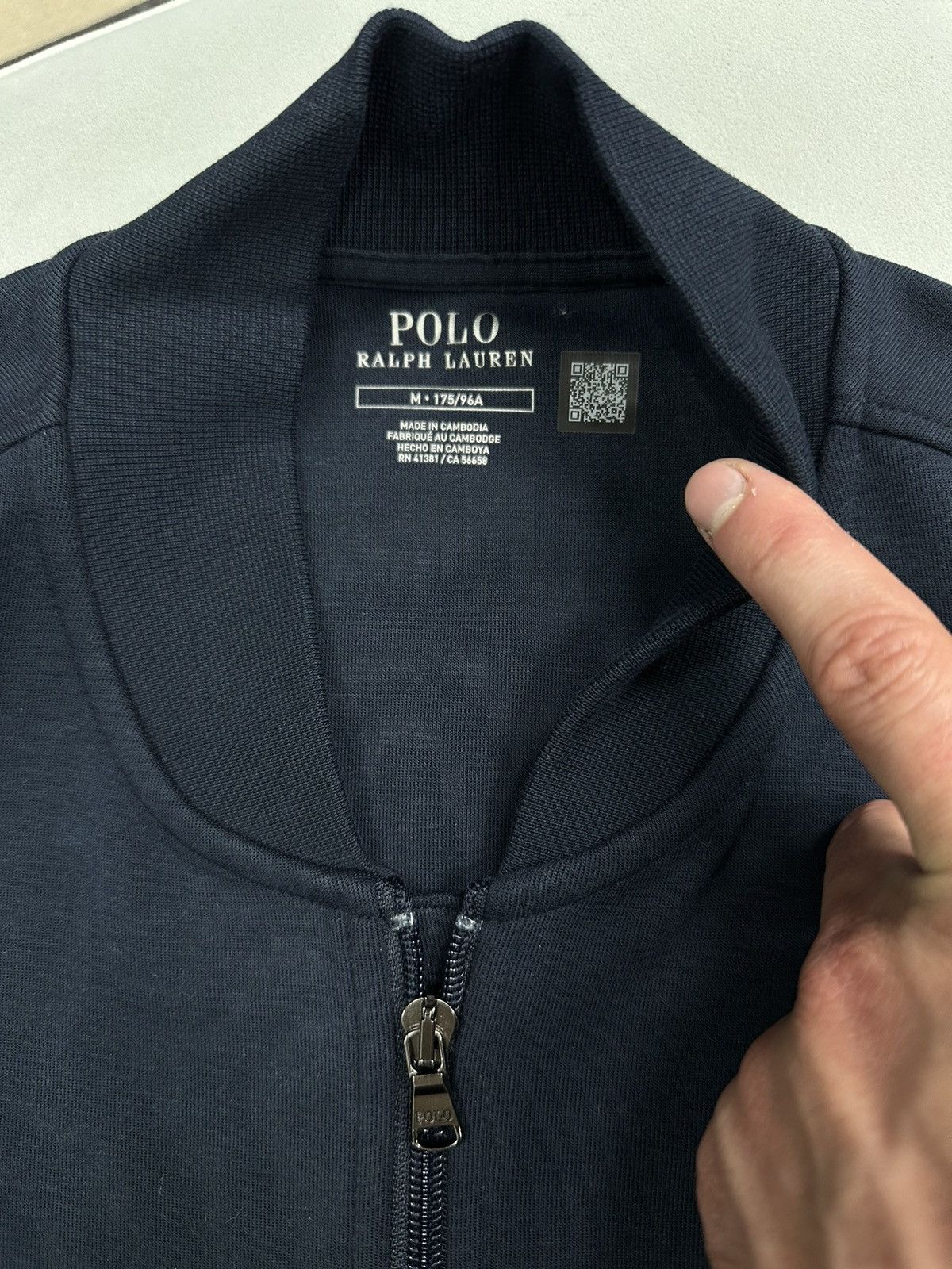 Polo Ralph Lauren New Polo Ralph Lauren Zip Sweatshirt Navy Sizes XS, S, M Size US M / EU 48-50 / 2 - 5 Thumbnail