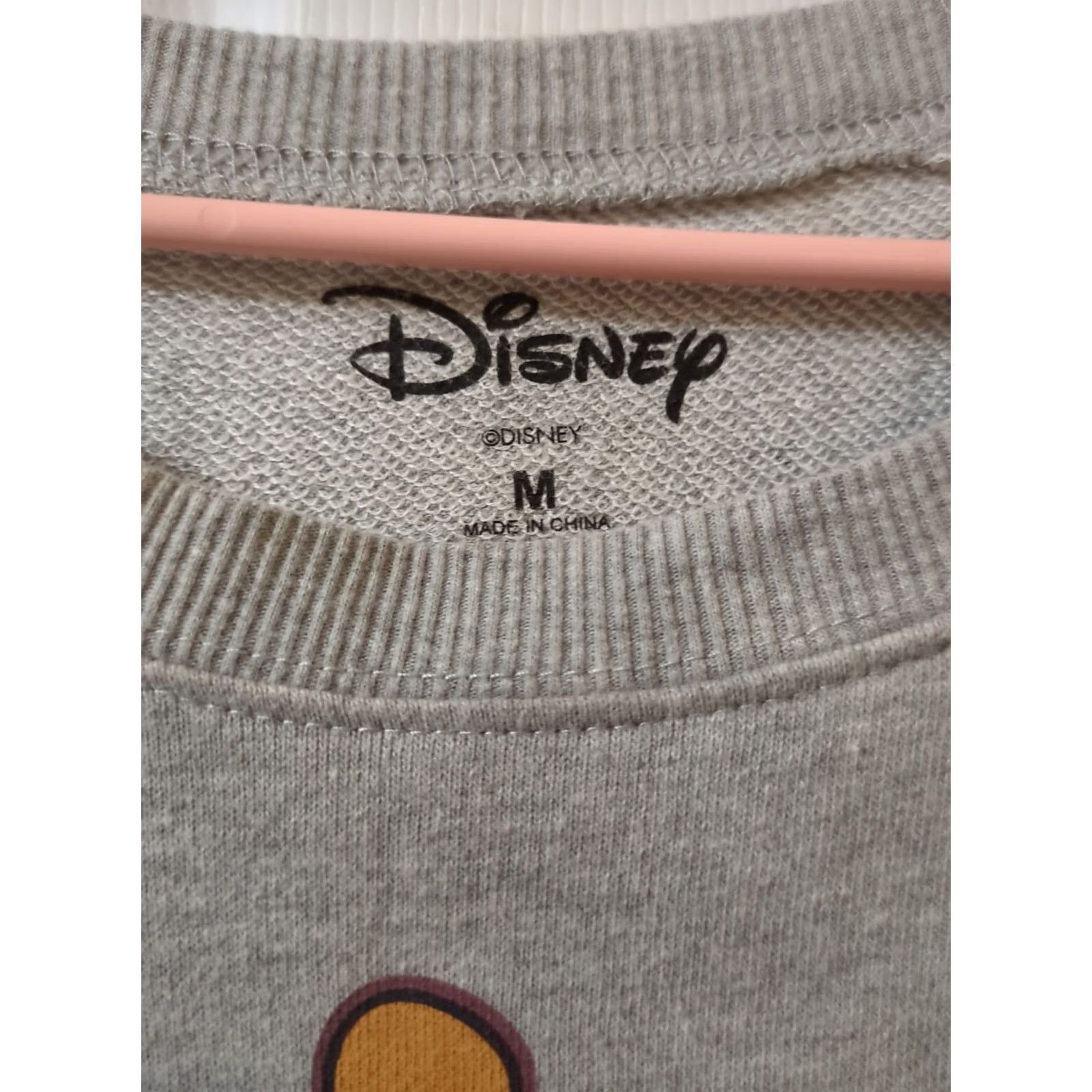 Disney Disney Sweatshirt Mickey Mouse And Friends Print Heather Gray Size M Womens Pullover Sweatshirt Activewear Gray M Size M / US 6-8 / IT 42-44 - 3 Thumbnail