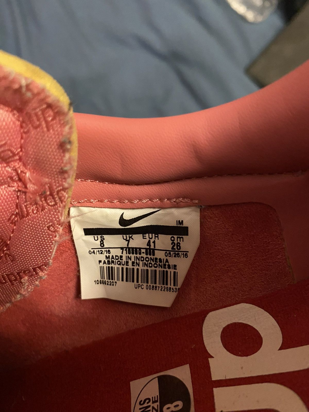 Nike × Supreme Supreme x Nike blazer Size US 8 / EU 41 - 8 Thumbnail