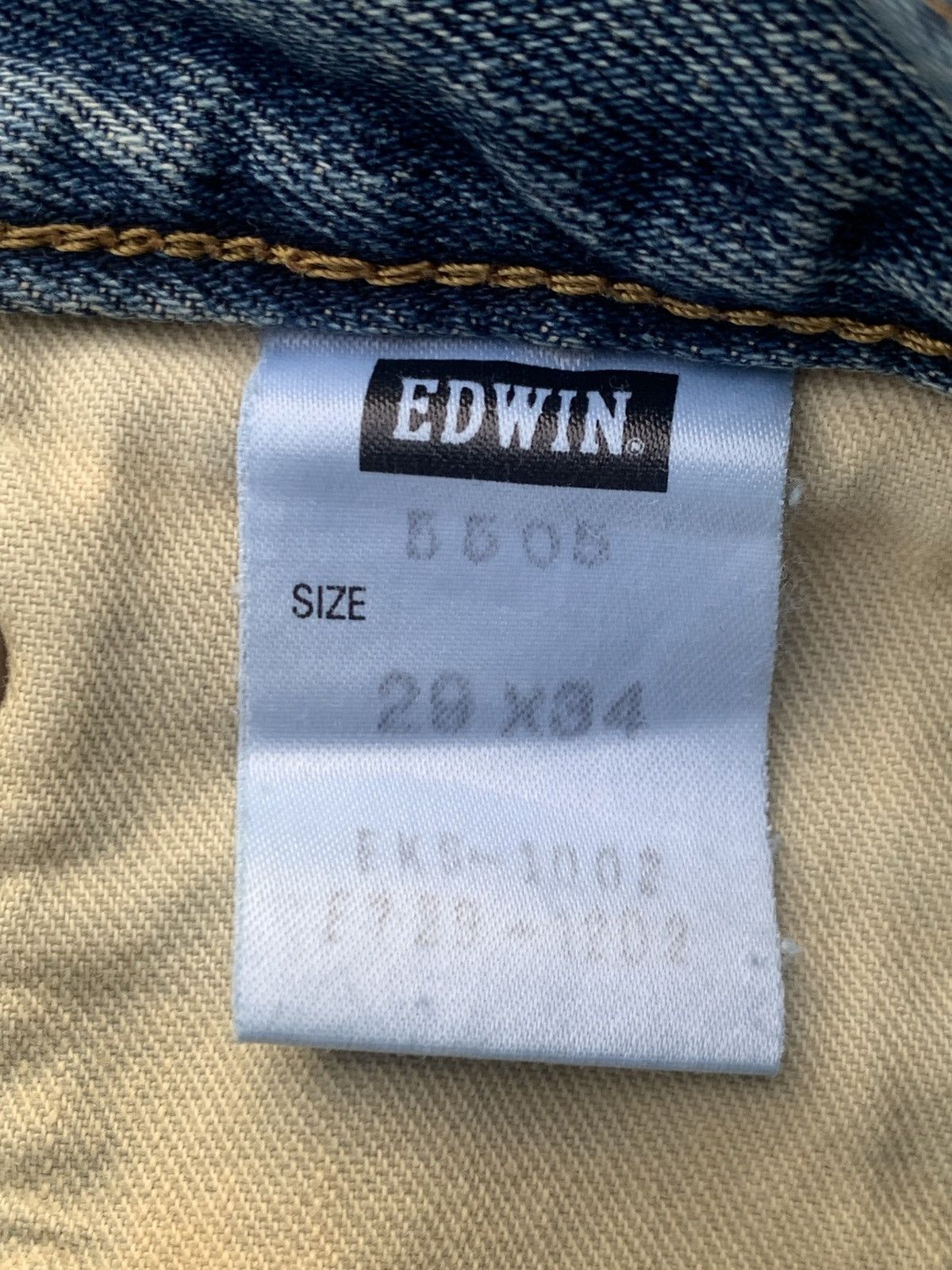 Edwin DISTRESSED EDWIN 505X SELVEDGE. Size US 28 / EU 44 - 12 Thumbnail