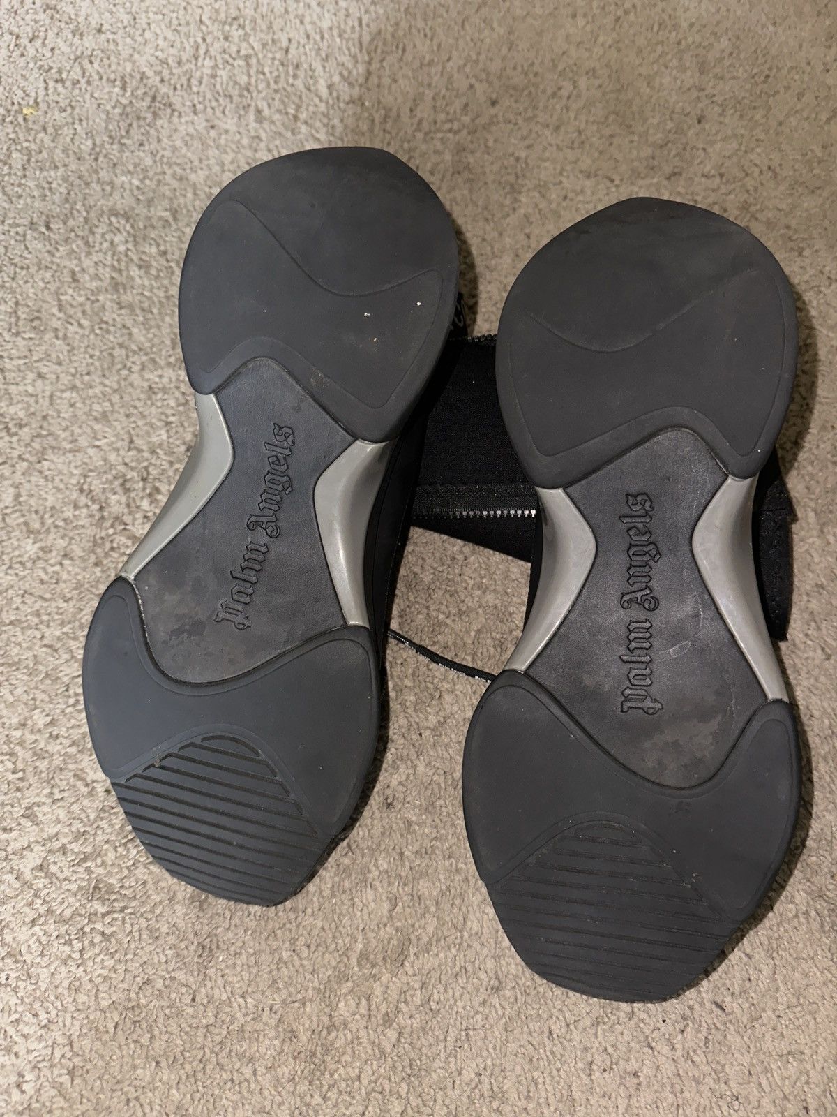 Palm Angels Black Palm Angel Recovery Sneakers Size US 10 / EU 43 - 6 Thumbnail