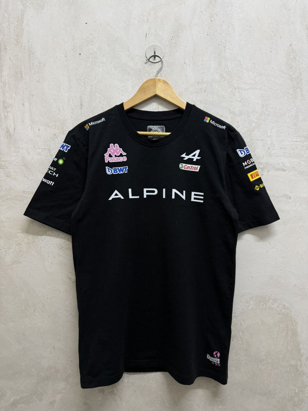 Kappa × Palace AW23 Palace X Kappa Alpine F1 Team Men Tshirt Size US M / EU 48-50 / 2 - 2 Thumbnail