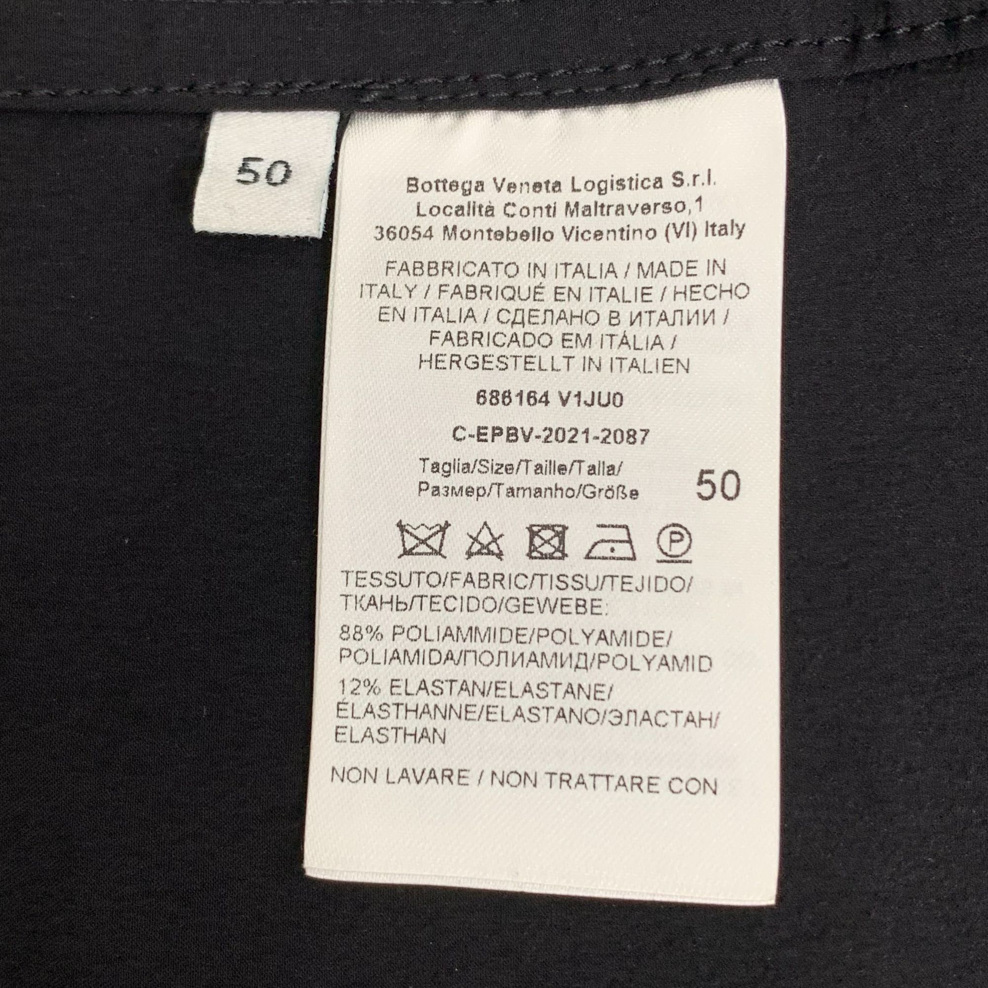 Bottega Veneta Bottega Veneta Black Double-Breasted Suit Jacket Size 50 Mad Size US M / EU 48-50 / 2 - 3 Thumbnail