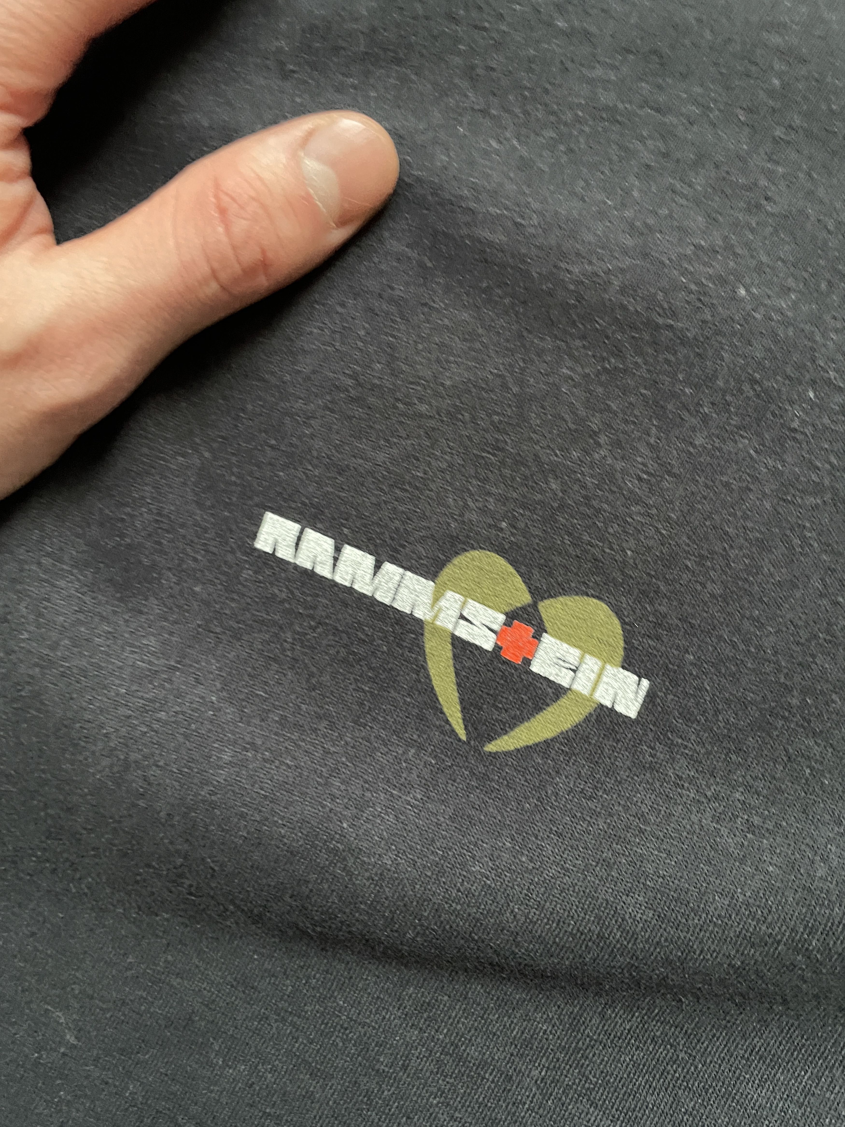 Vintage VINTAGE 90S RAMMSTEIN SEHNSUCHT 1997 ENGEL BLACK TEE Size US XL / EU 56 / 4 - 6 Thumbnail