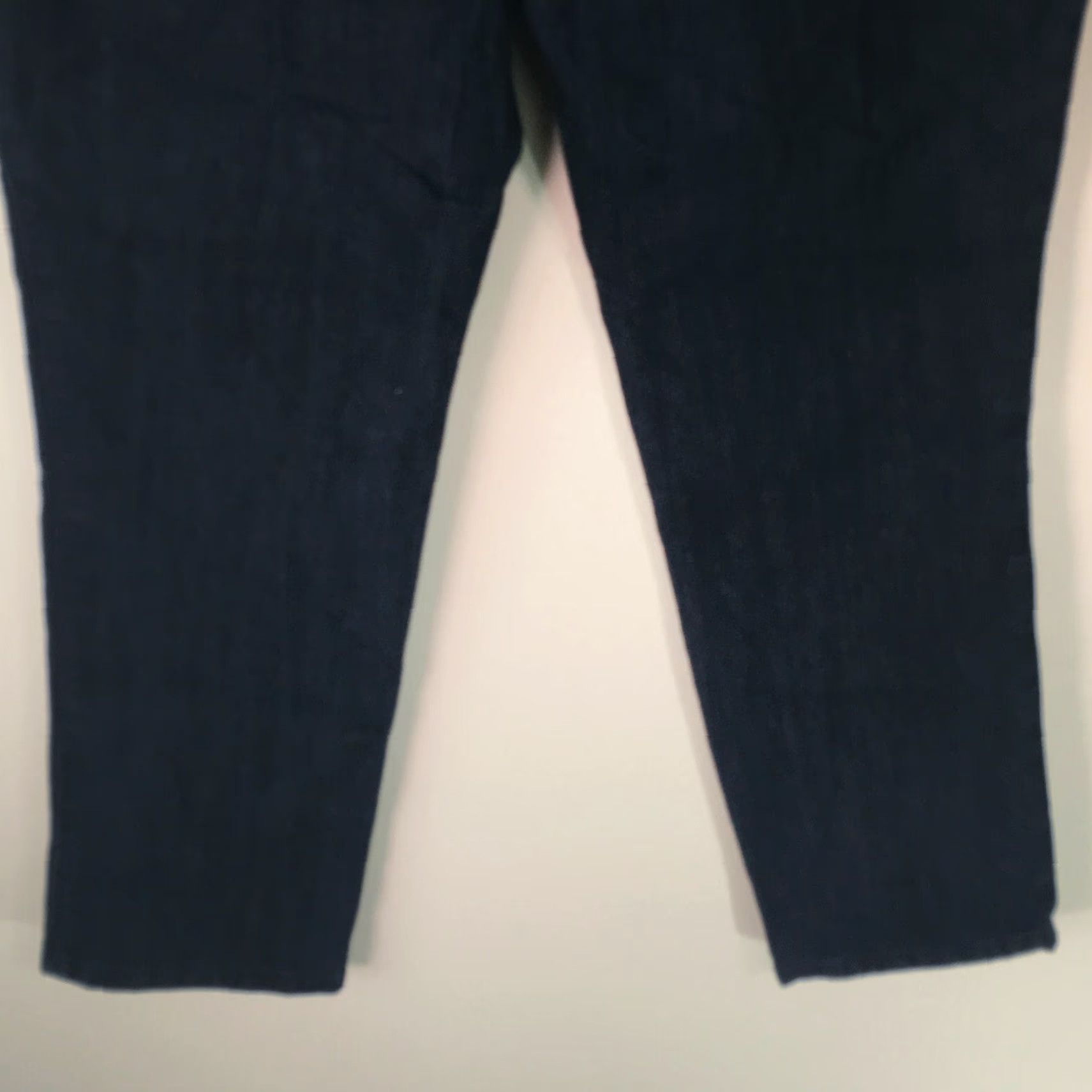 Vintage Ashley Stewart Jeans Womens 14W Blue Denim Studded Pockets Low Rise Casual 5-Pocket Modern Size 36" / US 14 / IT 50 - 5 Thumbnail