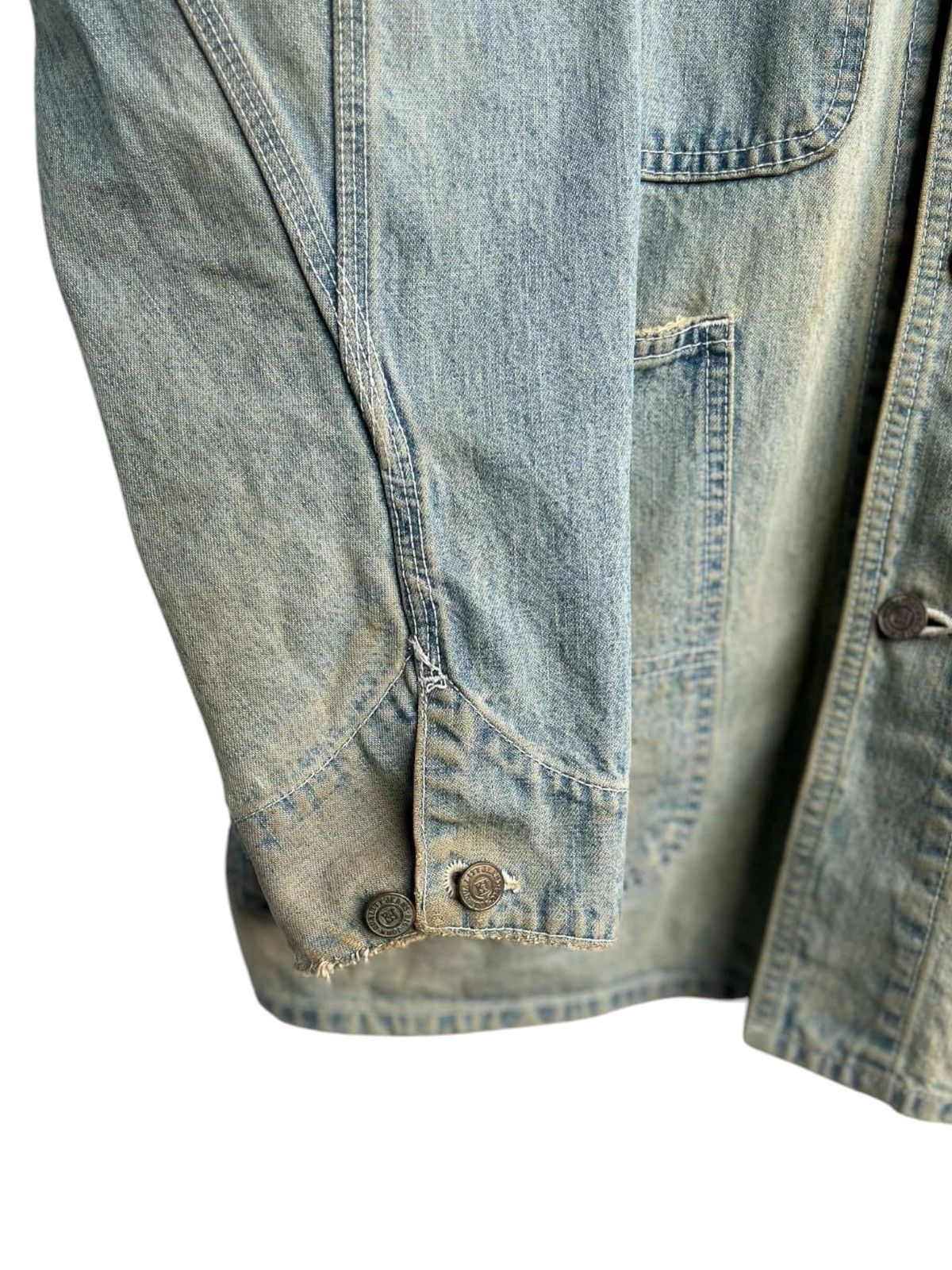 Big John × Universal Works Vintage 70’s Big John World Workers Denim Chore Jacket Size US L / EU 52-54 / 3 - 12 Thumbnail