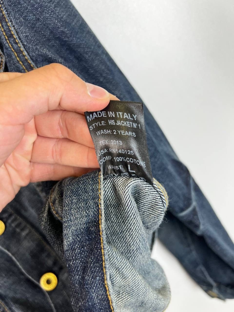 Vintage Good Genes luxury denim jacket size L Size US L / EU 52-54 / 3 - 5 Thumbnail
