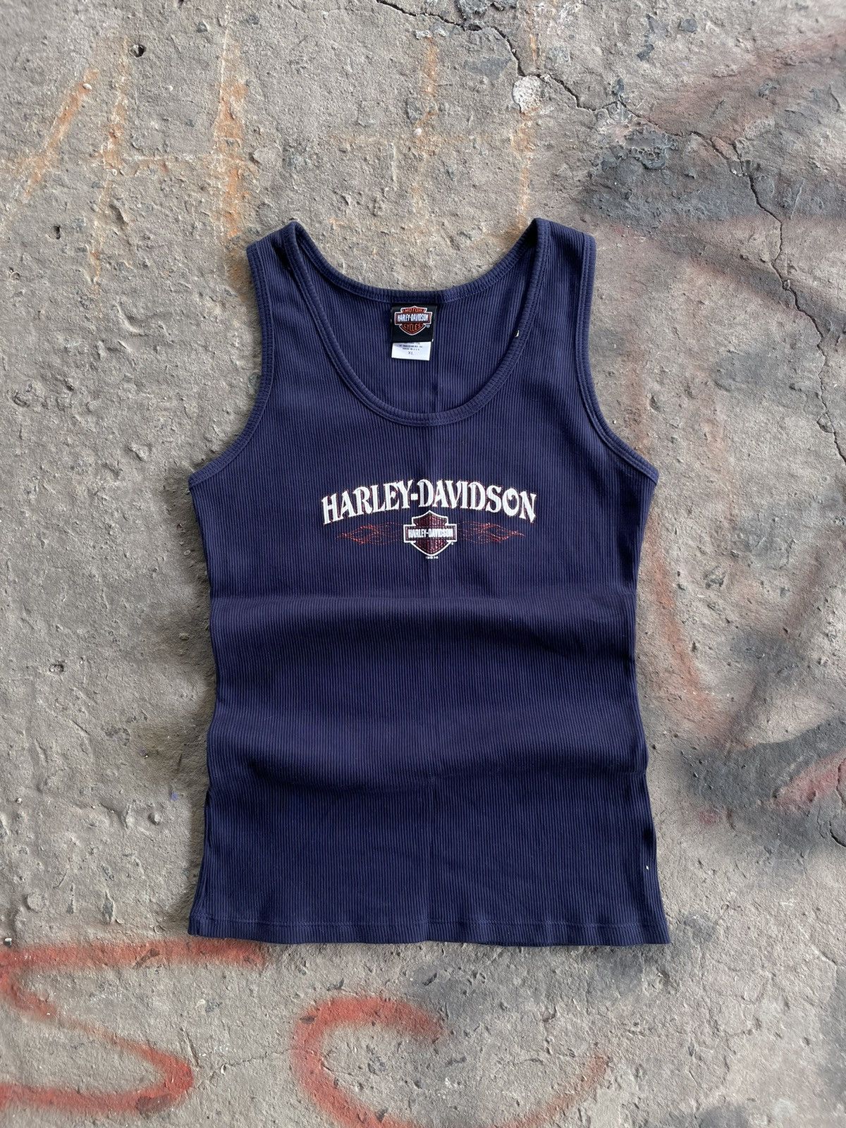 Harley Davidson × Vintage VINTAGE TANK TOP HARLEY DEVIDSON Size XL / US 12-14 / IT 48-50 - 2 Thumbnail