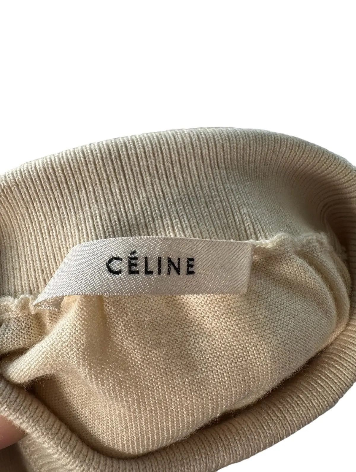 Celine Celine FW18 Cashmere Mock-Neck Button Cardigan Size S / US 4 / IT 40 - 5 Thumbnail