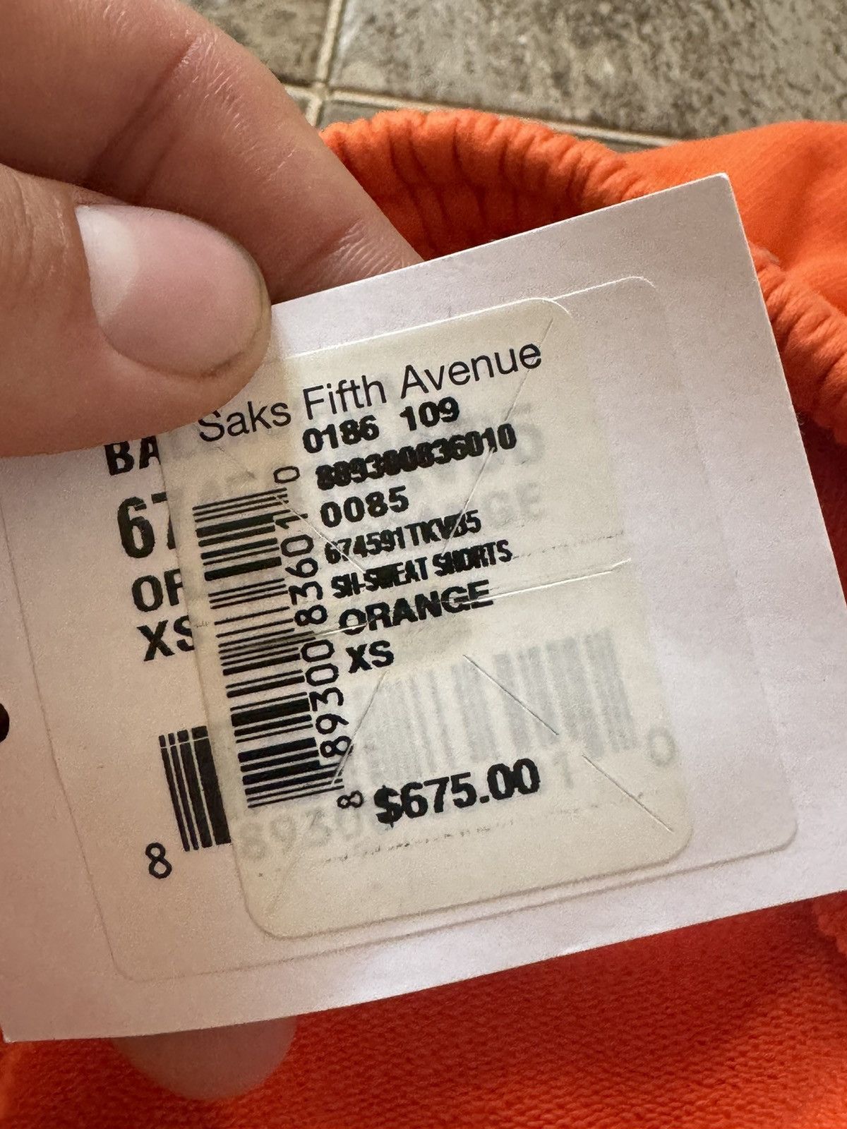 Balenciaga Balenciaga Orange Shorts Size US 30 / EU 46 - 7 Thumbnail
