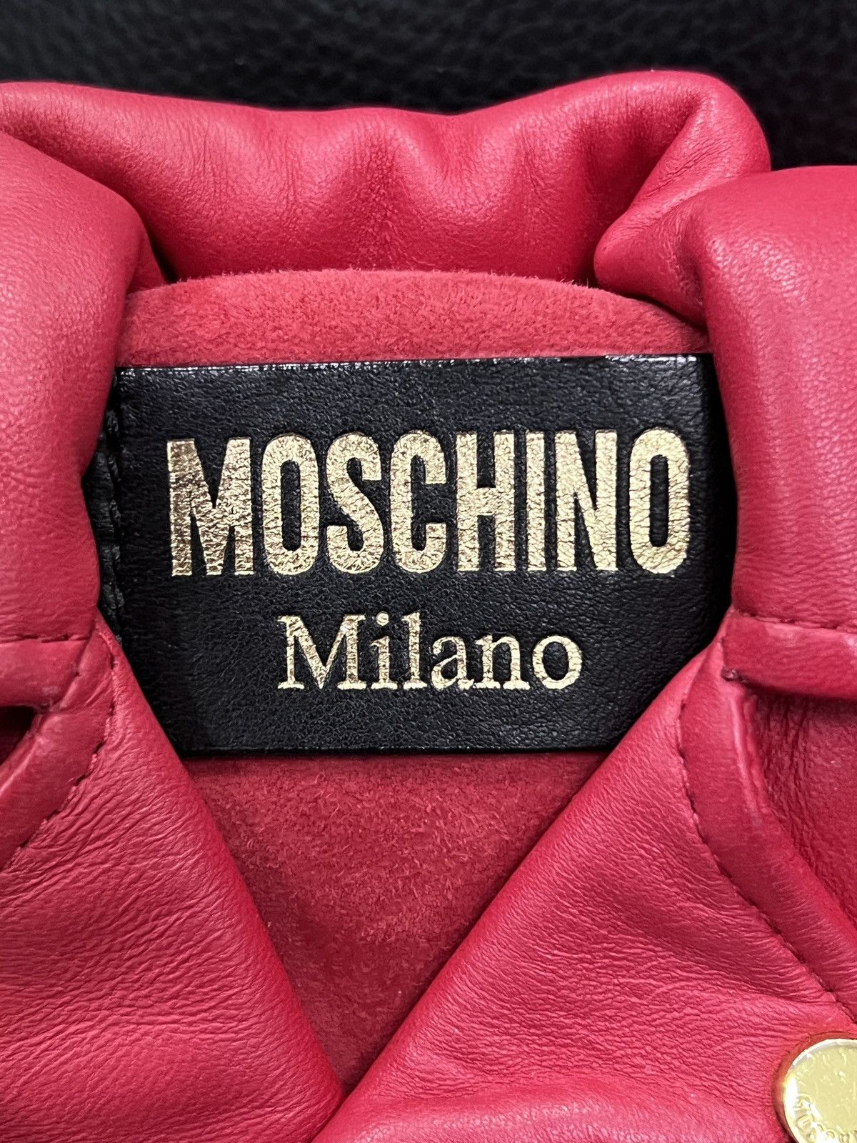 Moschino Moschino Runway Fringe Biker Jacket Chain Bag Size ONE SIZE - 14 Thumbnail